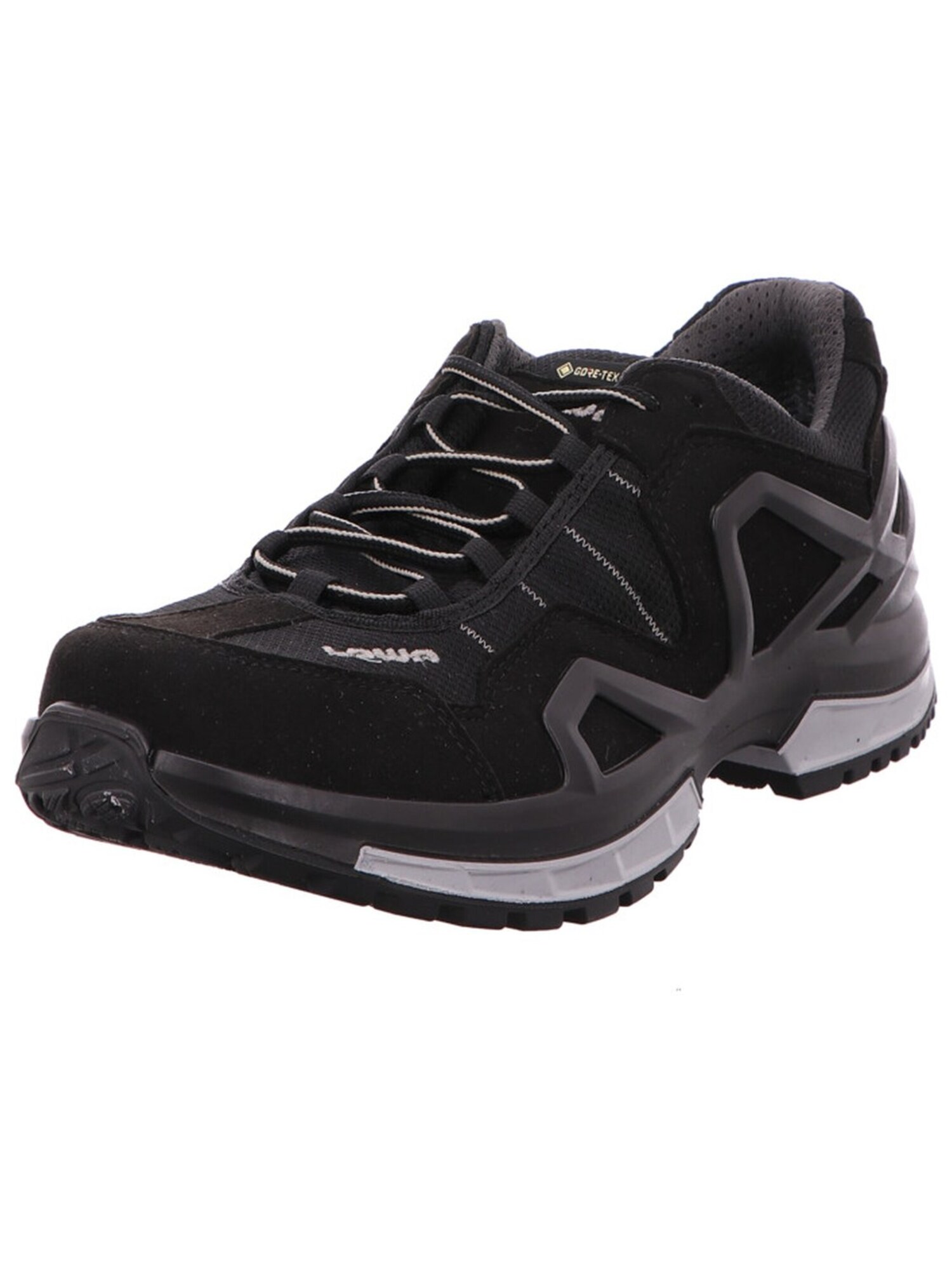 LOWA Zapatos con cordón 'Schnürschuh Herren 311578/9937 Echtleder in schwarz'  negro