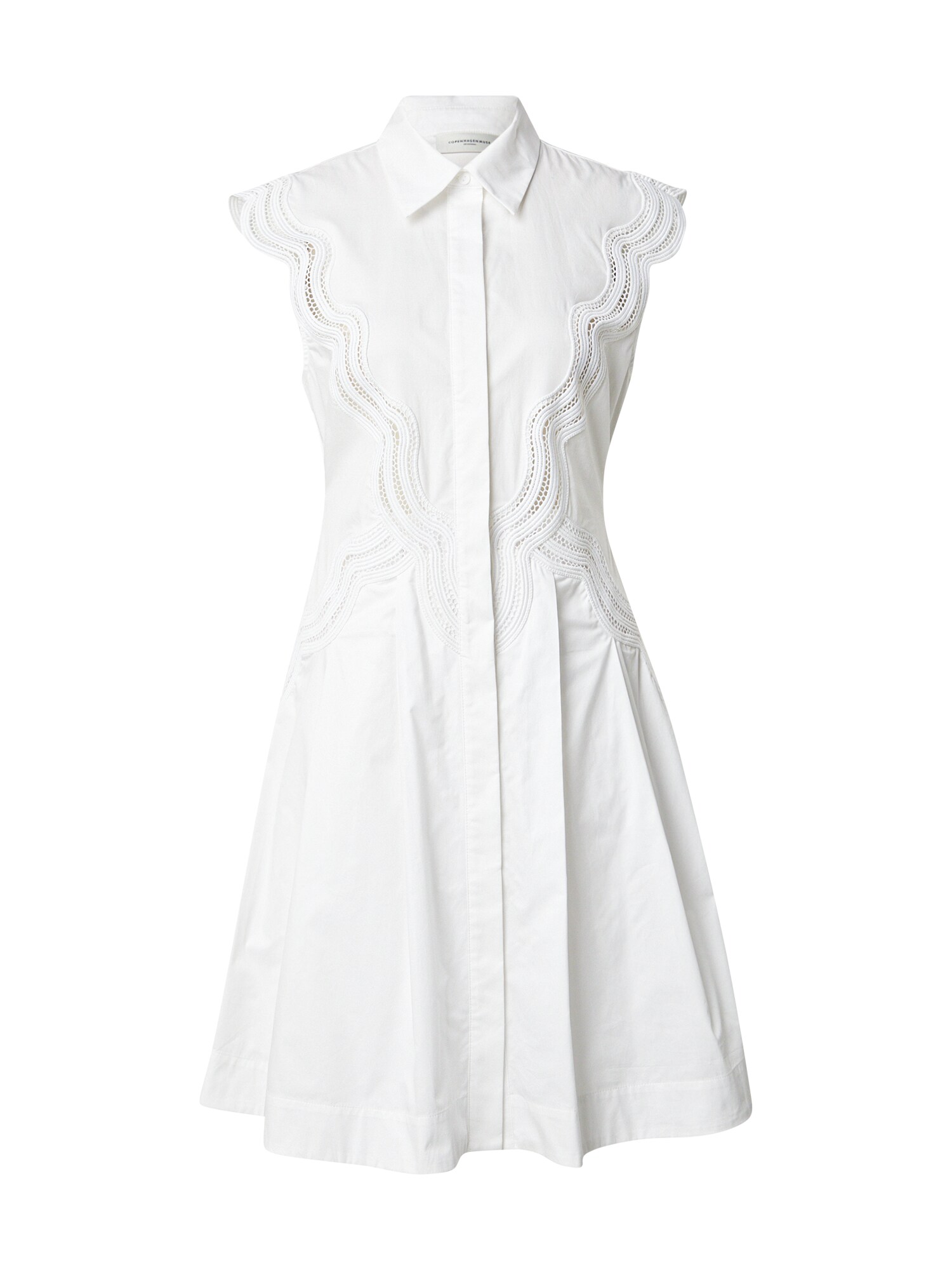 Cph Muse Rochie tip bluză SHIRLEY  alb