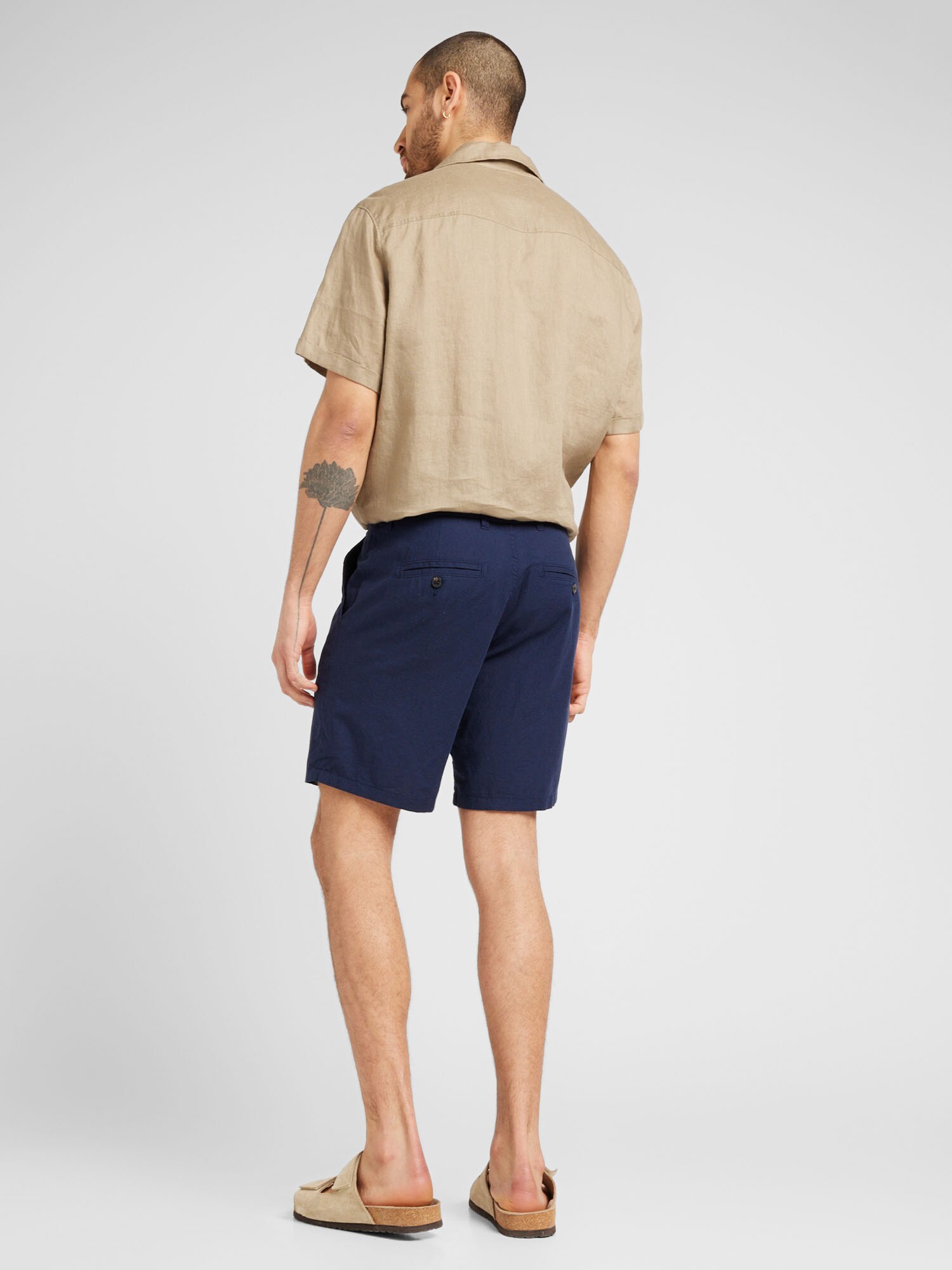 JACK & JONES Chino nohavice 'JJAce Summer' námornícka modrá (obrázok 3)