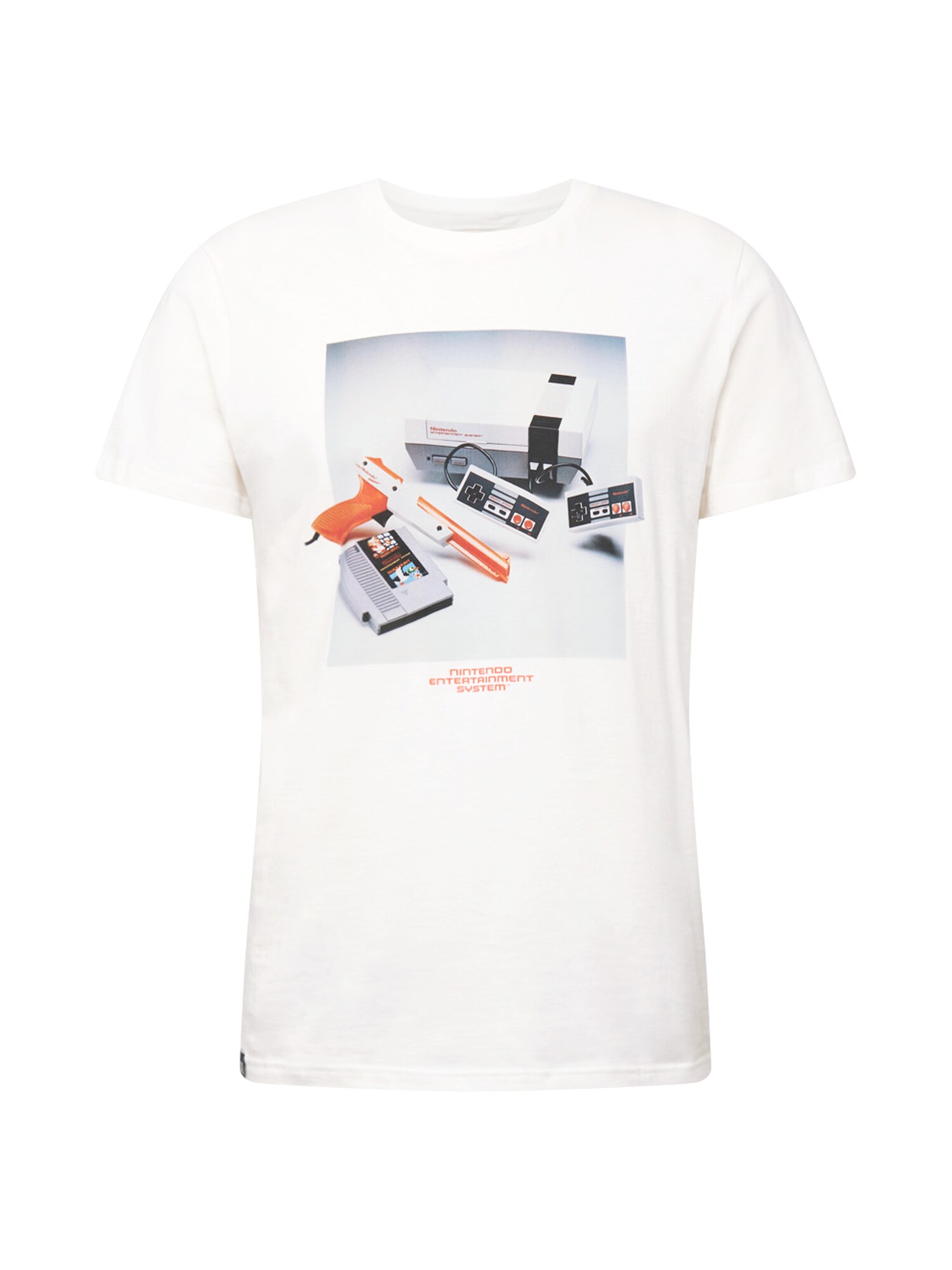 DEDICATED. Marškinėliai 'Stockholm NES Consol'  balta / mišrios spalvos