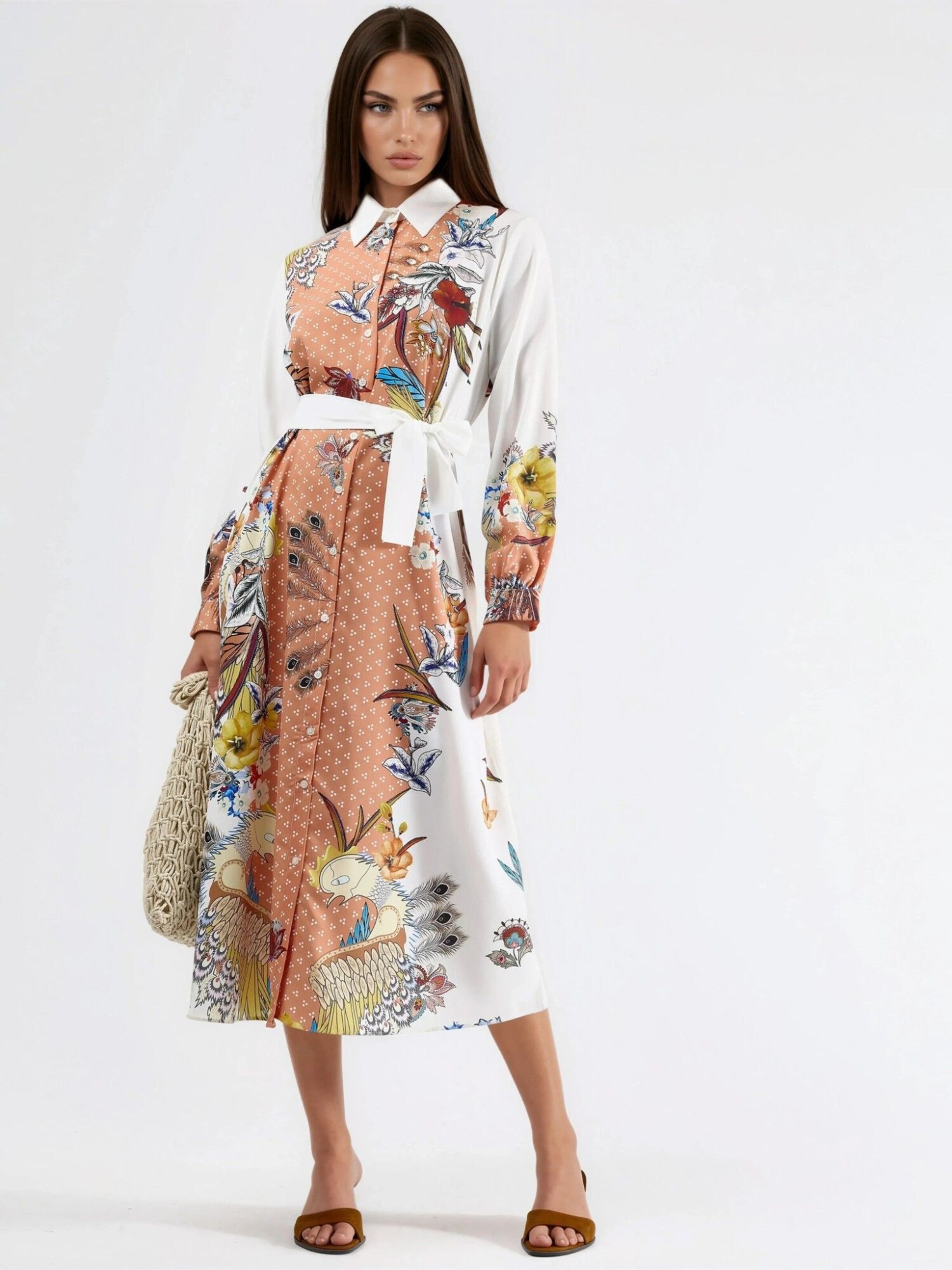 MSN Collection Haljina 'Maxi' miks boja
