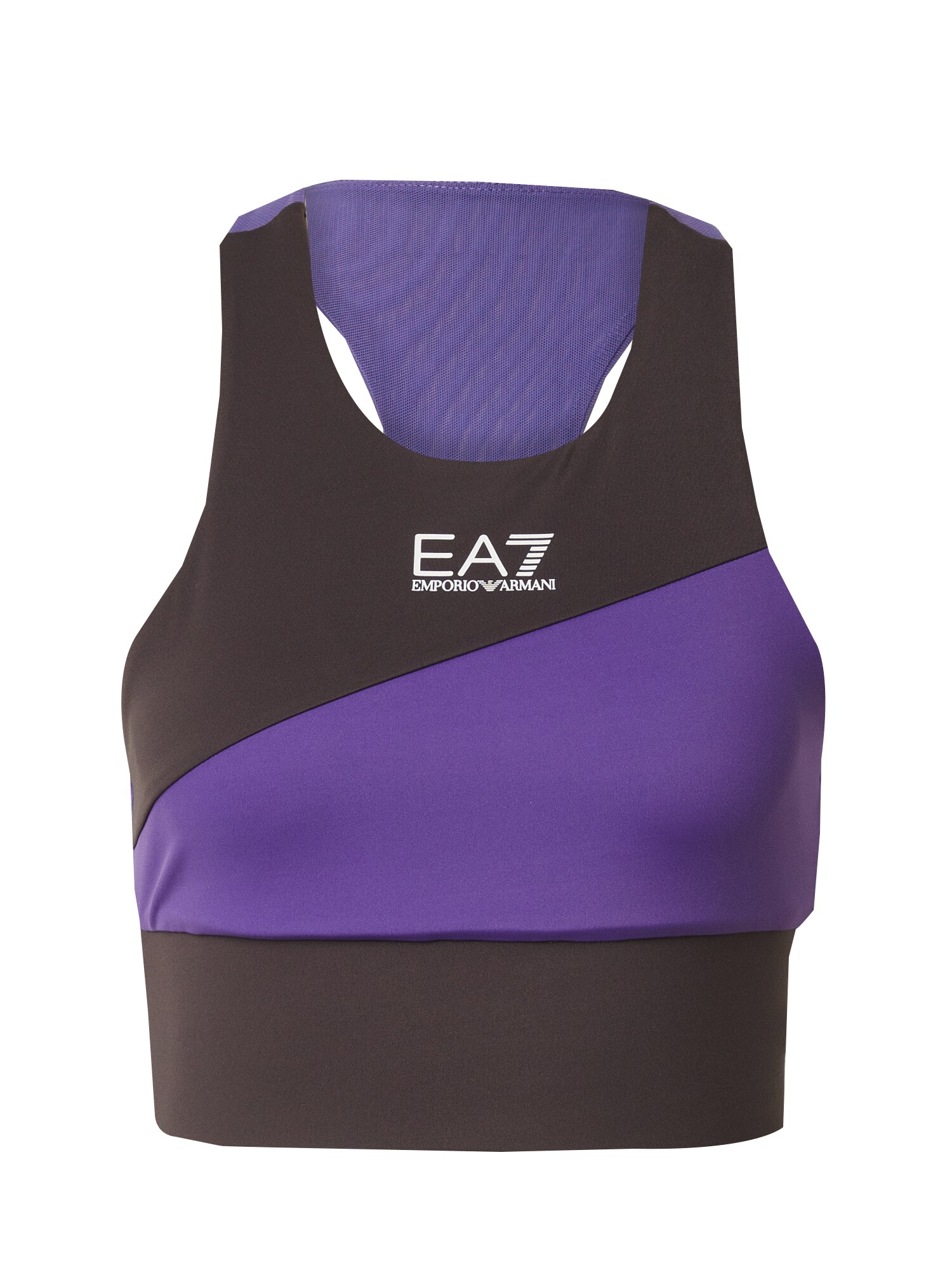 EA7 Emporio Armani Sportmelltartók  sötétszürke / lila / fehér akciós termékkép 1