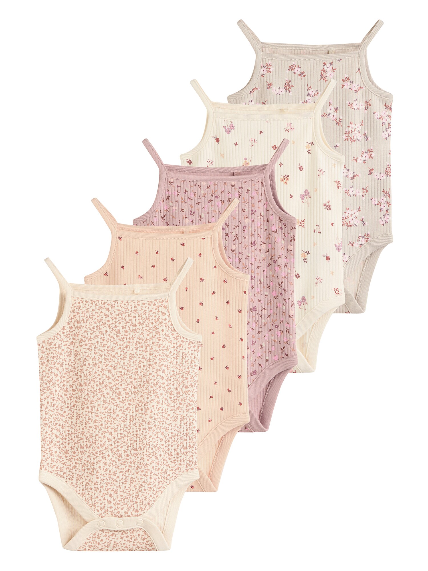Next Salopetă/Body  bej / crem / gri piatră / mauve / portocaliu piersică