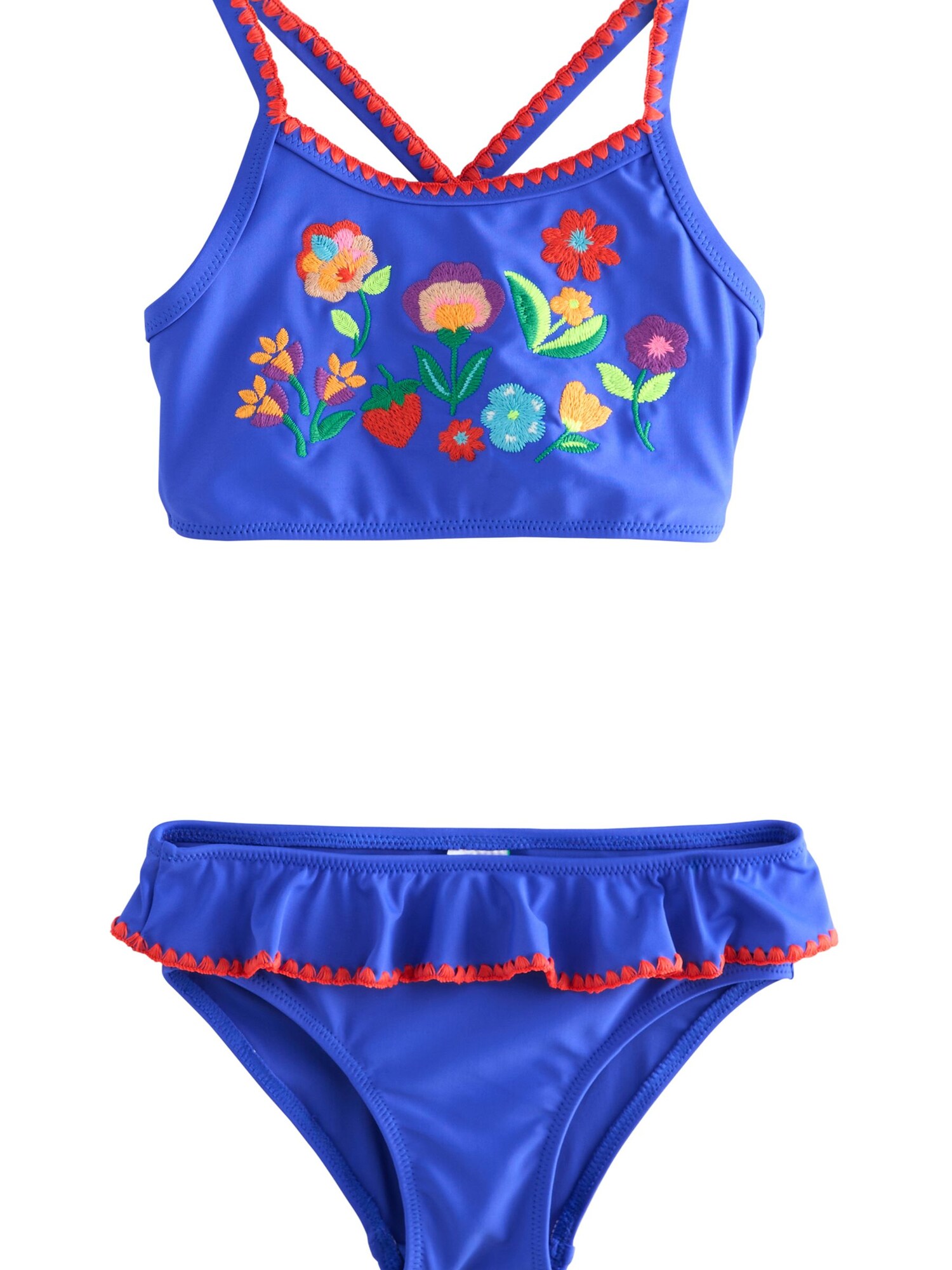 Next Costum de baie două piese  albastru / mai multe culori