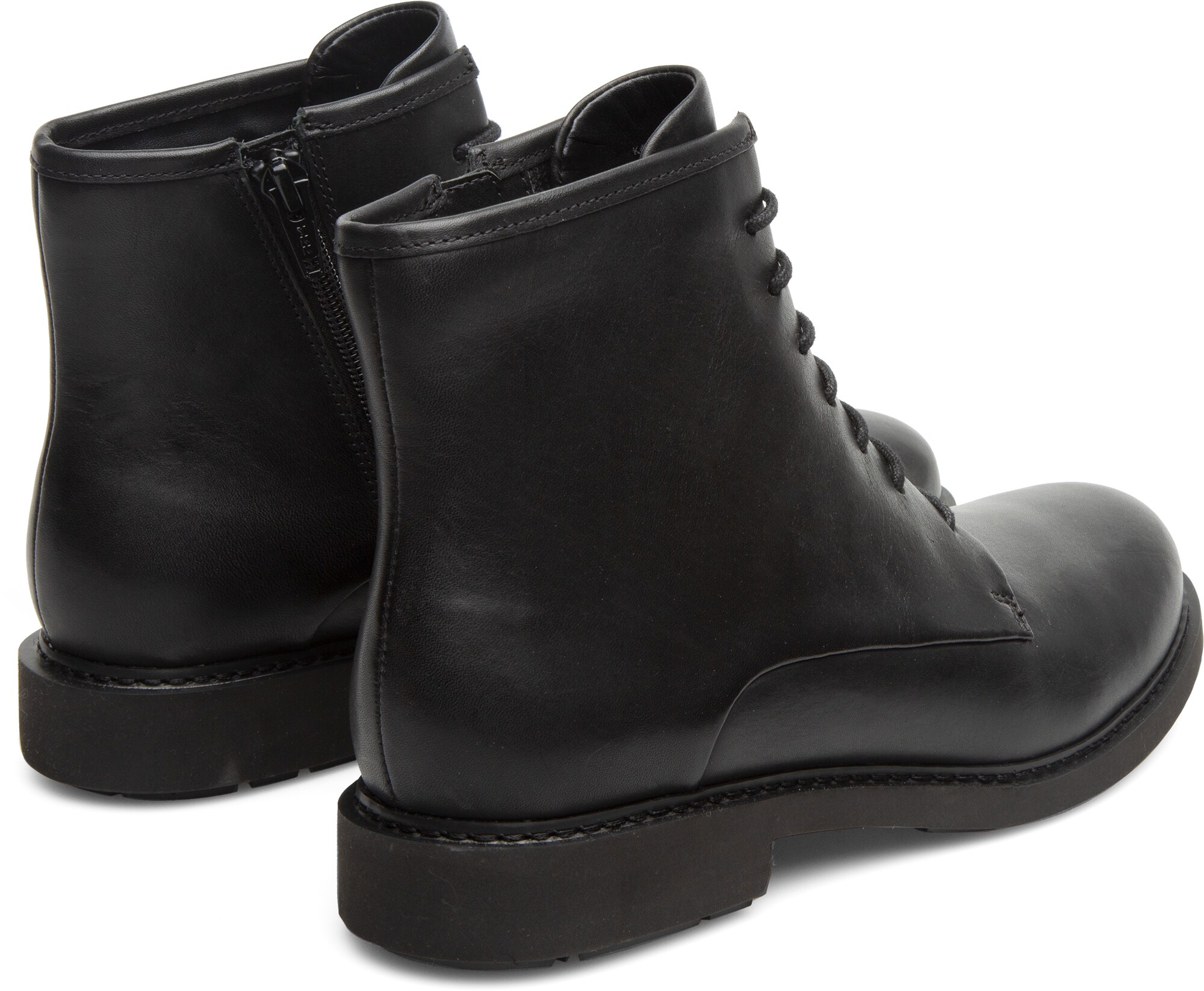 CAMPER Botines con cordones 'Neuman'  negro – imagen 4