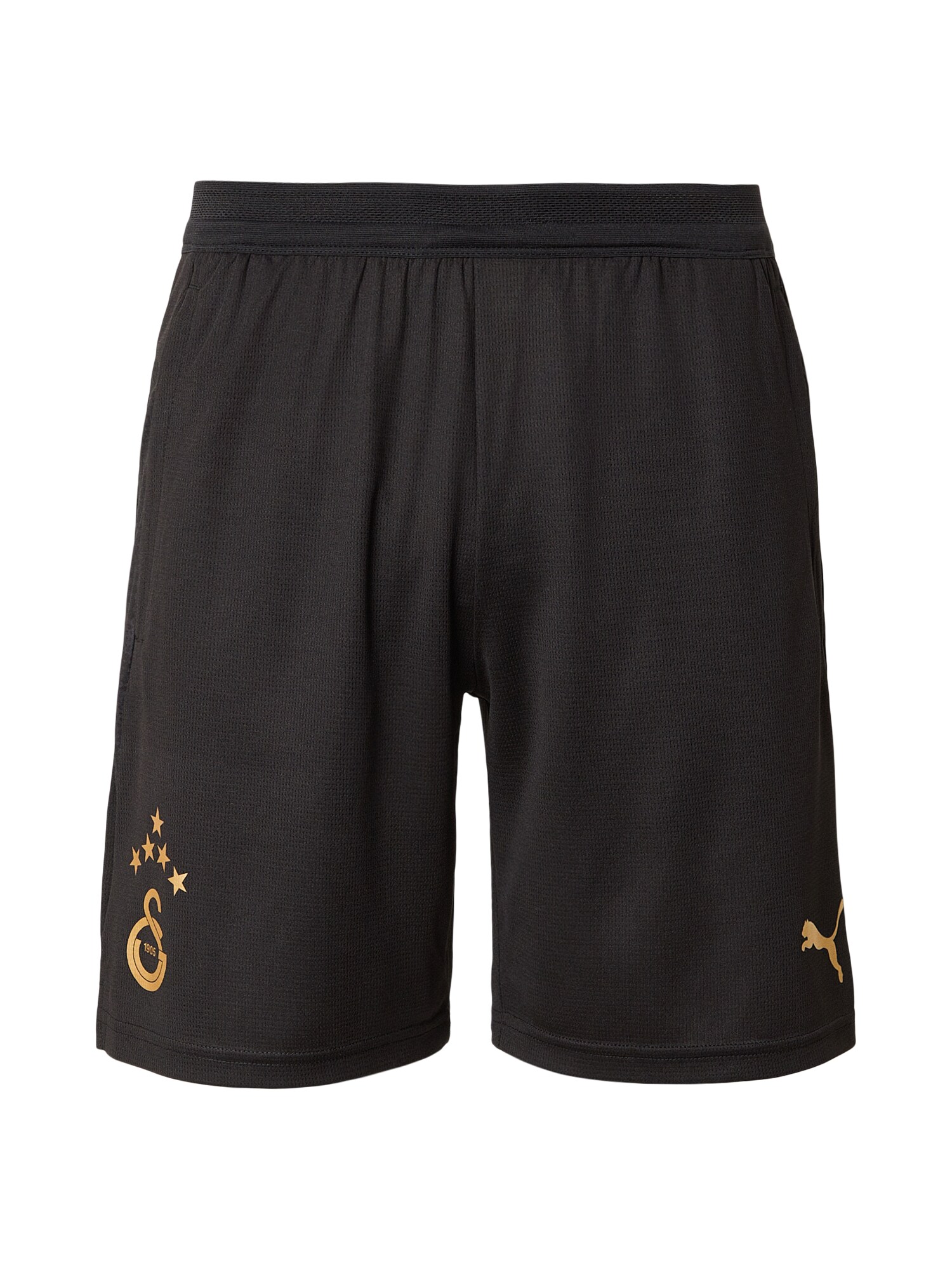 PUMA Pantaloni sport  auriu / negru