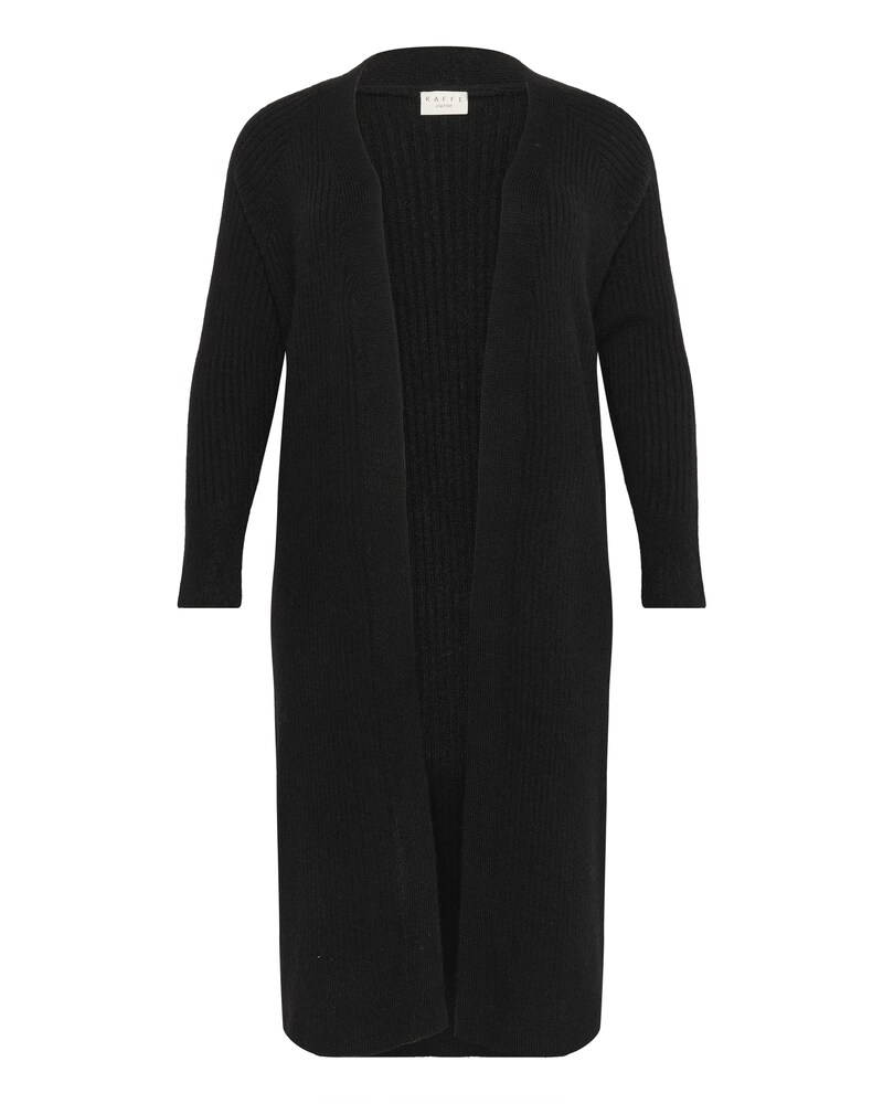 KAFFE CURVE Strickjacke 'KCRinye' Damen Größe L schwarz