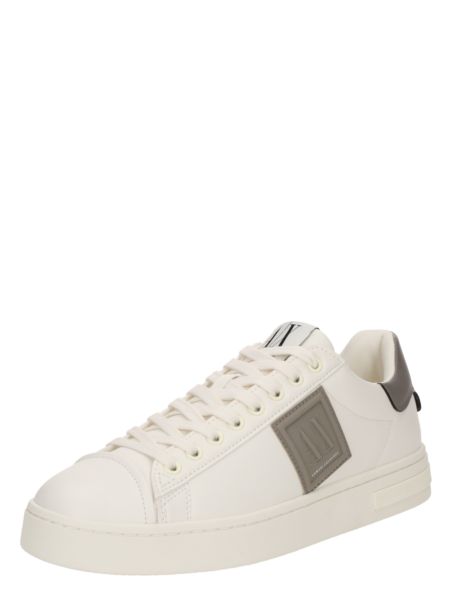 ARMANI EXCHANGE Nízke tenisky  tmavosivá / šedobiela