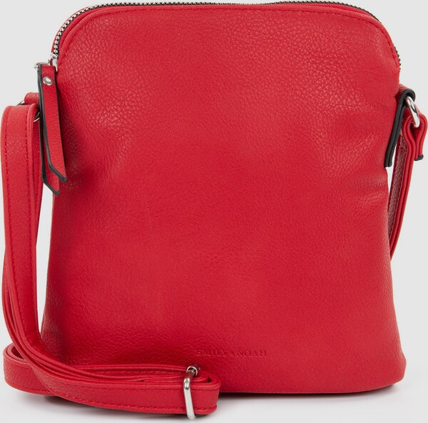 Eine Handtasche zeigt die Persönlichkeit einer Frau. Ob hundertpro geordnet oder leicht chaotisch - sie wird einfach heißgeliebt! Die Umhängetasche Emma kommt in Echtleder-Optik mit Reißverschluss-Seitenwand und sieht einfach gut aus. Mit Emma lässt sich ganz einfach ein legeres Outfit zaubern, das auch im Alltag gut ankommt. Eine Umhängetasche, auf die immer Verlass ist. Gefertigt aus Kunstleder ist das Modell, das sich mit einem Reißverschluss verschließen lässt. Durch das Material ist es schön leicht und angenehm im Griff. Ein optisches Highlight ist die Umhängetasche mit Echtleder-Optik und dem Uni-Design. Attraktiver Look in wunderschönen Farben. Mit dem Accessoire von EMILY & NOAH wird ein ganz und gar individueller Stil geschaffen. Kombiniert mit einer schicken Hose, einem Kleid oder einer angesagten Bluse zeigen die Produkte des Labels wahre Persönlichkeit. Das Modell Emma ist von der Haptik eher weich und daher wirklich angenehm zu tragen. Einen besonderen Akzent setzt die hübsche Logo-Prägung. Als Umhängetasche ist dieses Modell mit dem praktischen Umhängeriemen zu tragen. Eine Umhängetasche ist das unverzichtbare Accessoire für einen spannenden Abend oder die Vernissage in der angesagten Galerie. Damit ist für genug Platz für das Handy, eine kleine Geldbörse und den neuen Lippenstift gesorgt.