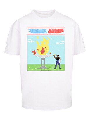 F4NT4STIC Shirt ‘Summer Games Retro Gaming SEVENSQUARED’ Gemengde kleuren