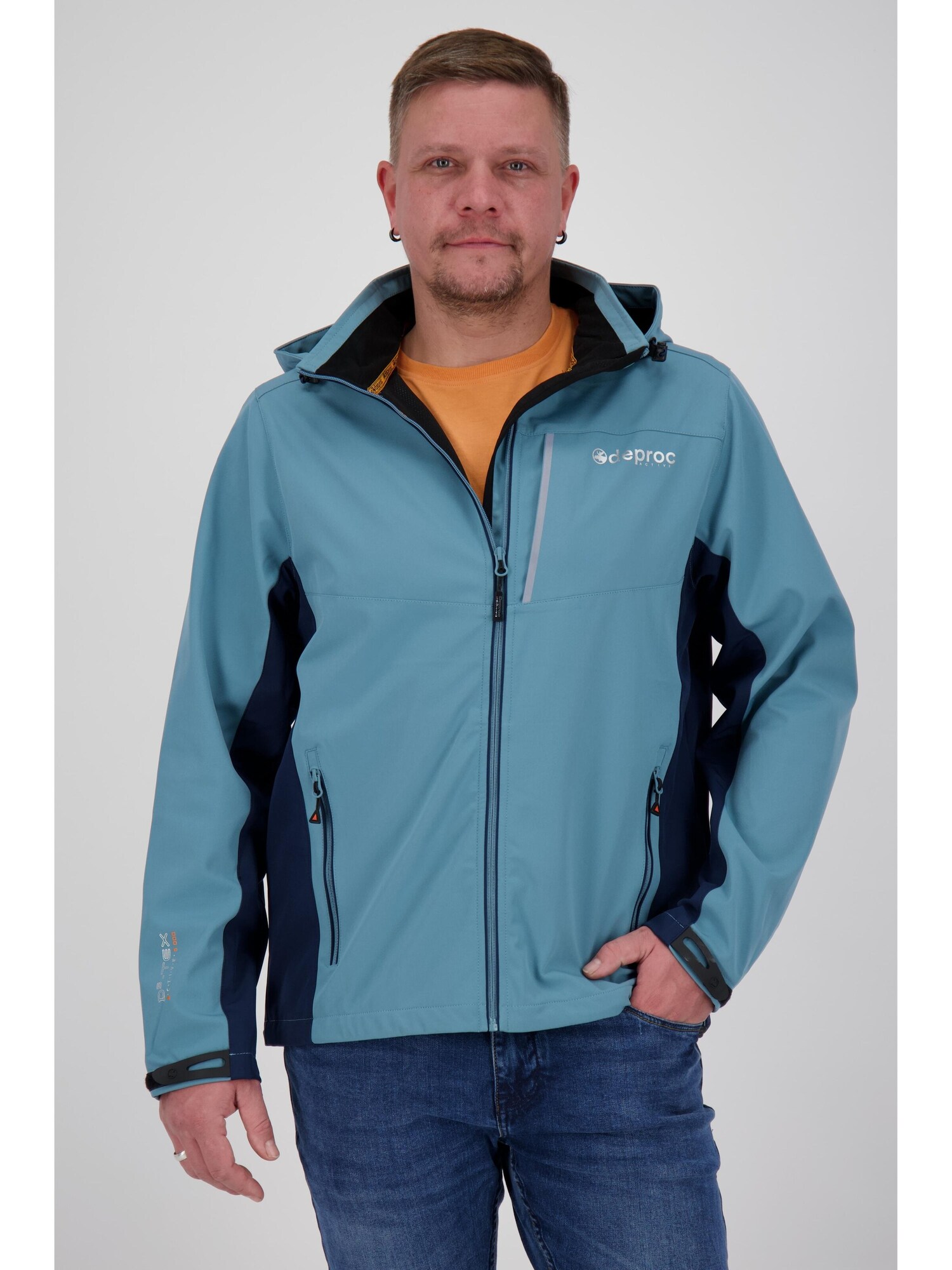 deproc Giacca di mezza stagione 'NUNAVUT MEN'  blu colomba