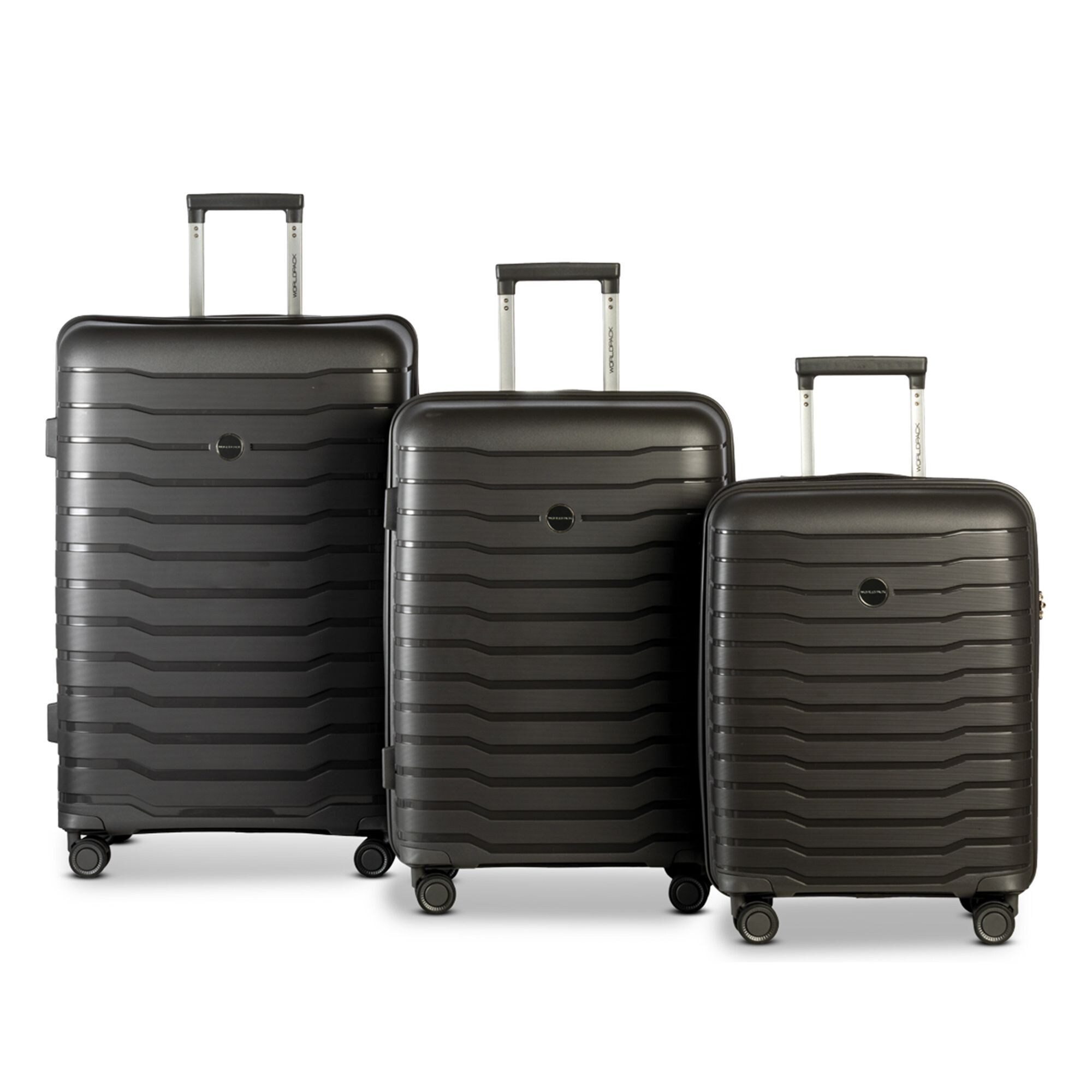 Worldpack Set di valigie 'Portland'  nero