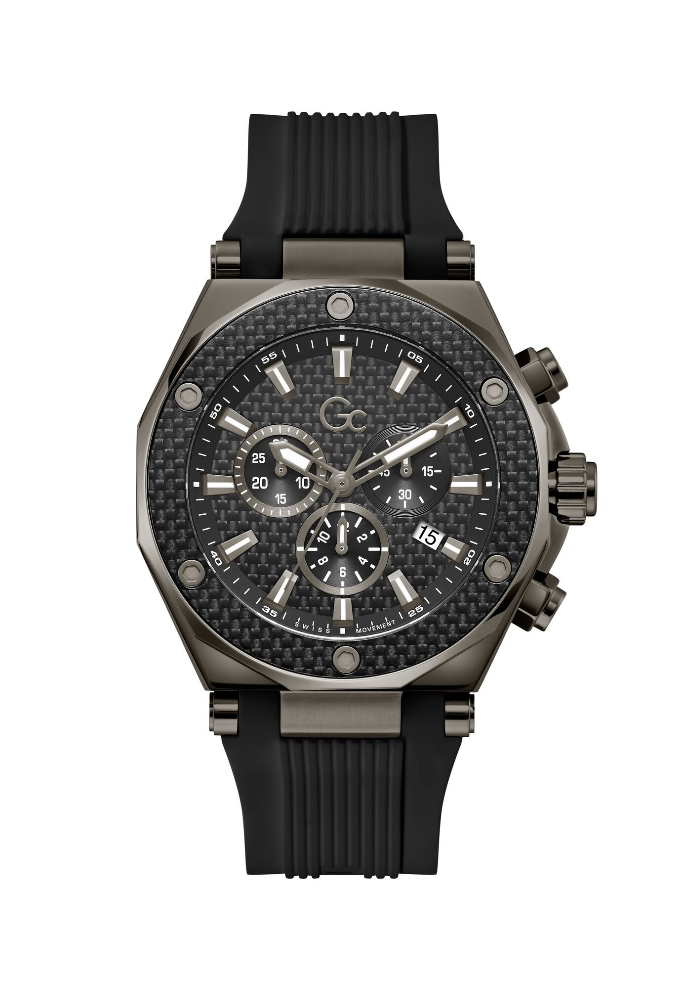 Gc Analoog Horloge 'Legacy' Zwart / Wit