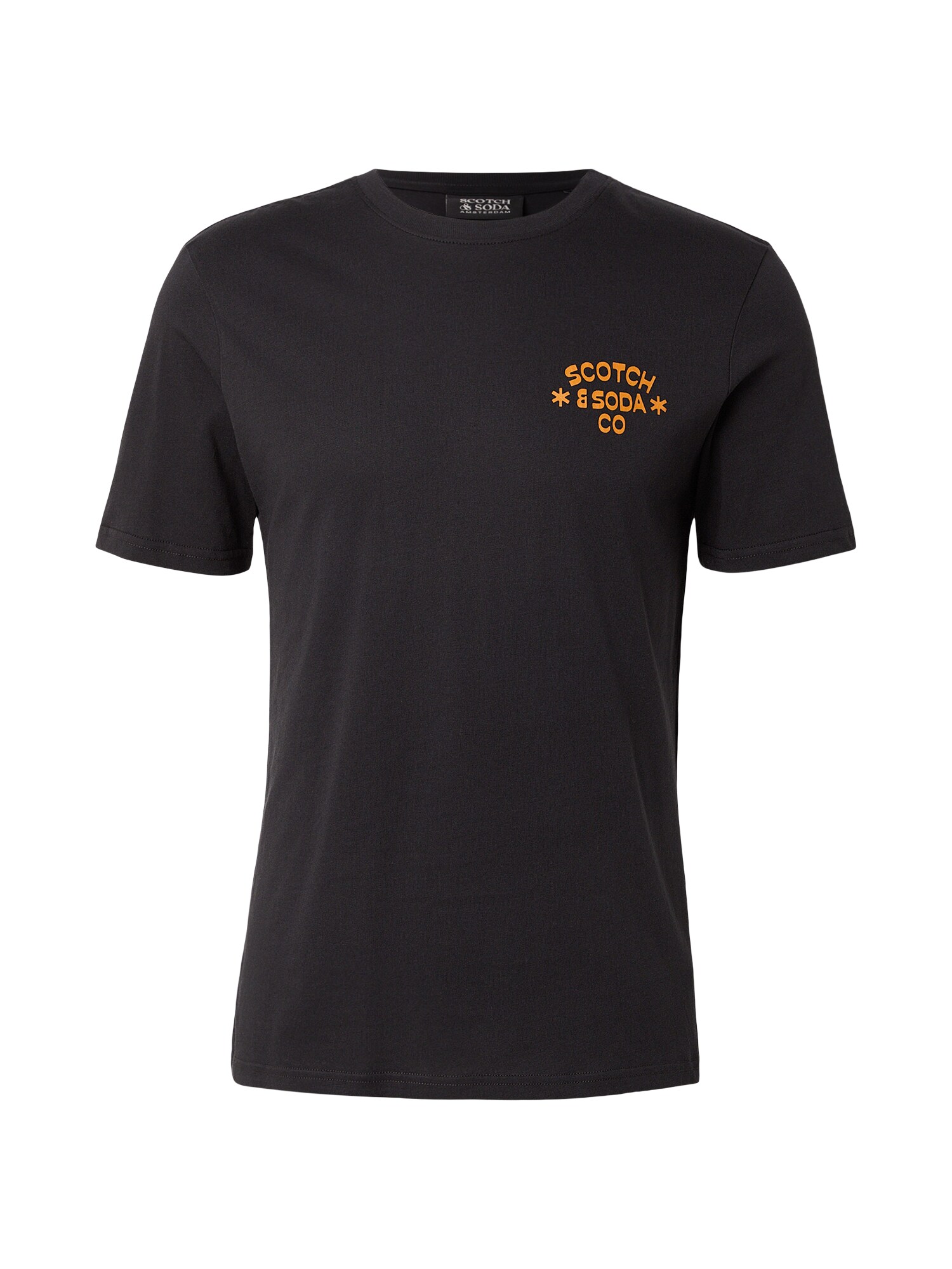 SCOTCH & SODA Tricou  portocaliu / negru