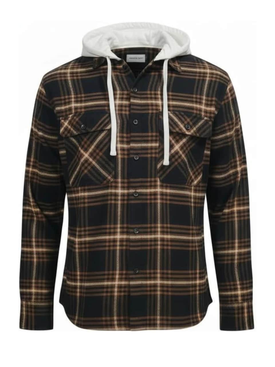 Skjorta 'Mens flannel with hooddie'