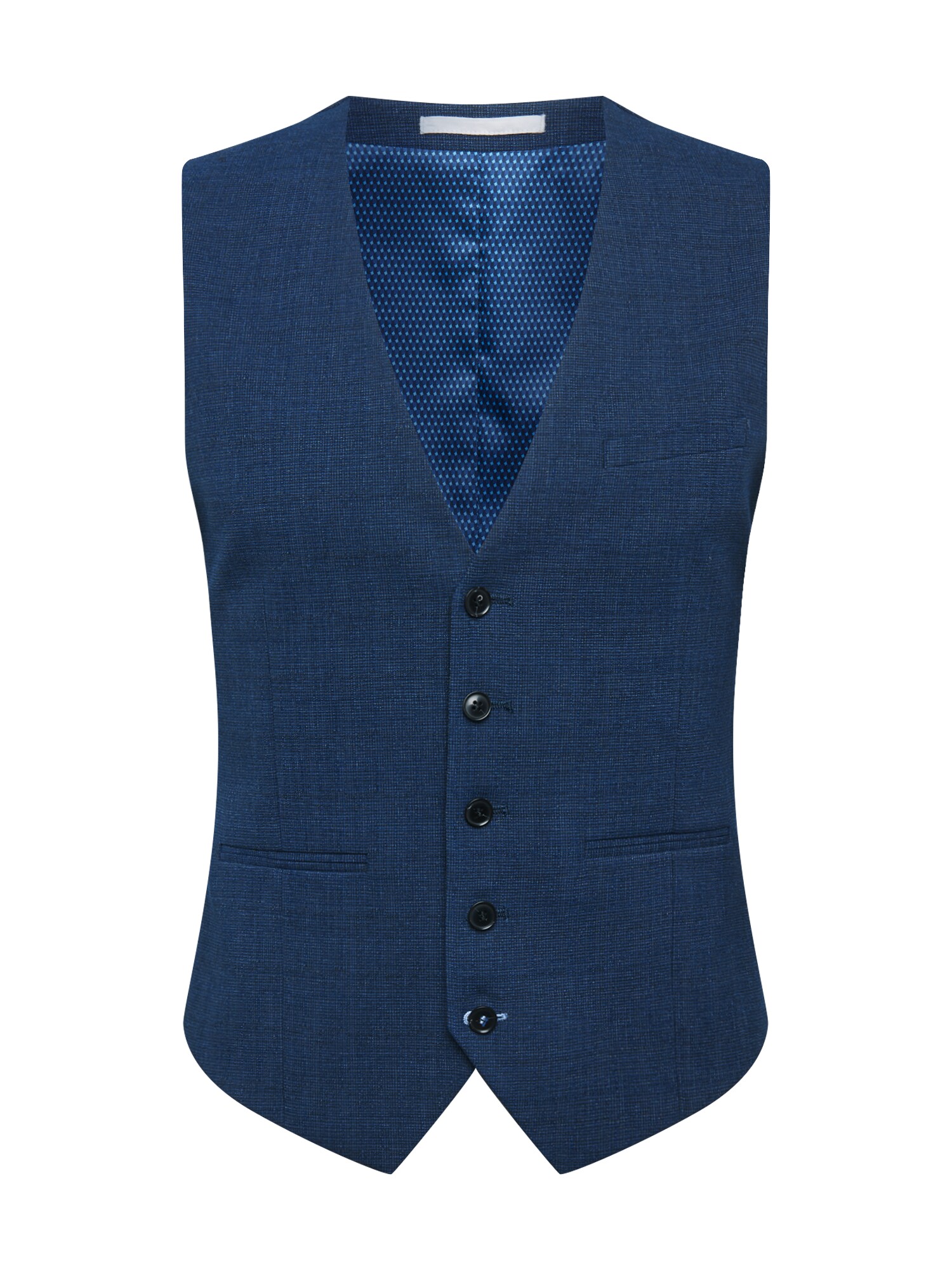 BURTON MENSWEAR LONDON Kostiuminė liemenė  tamsiai mėlyna