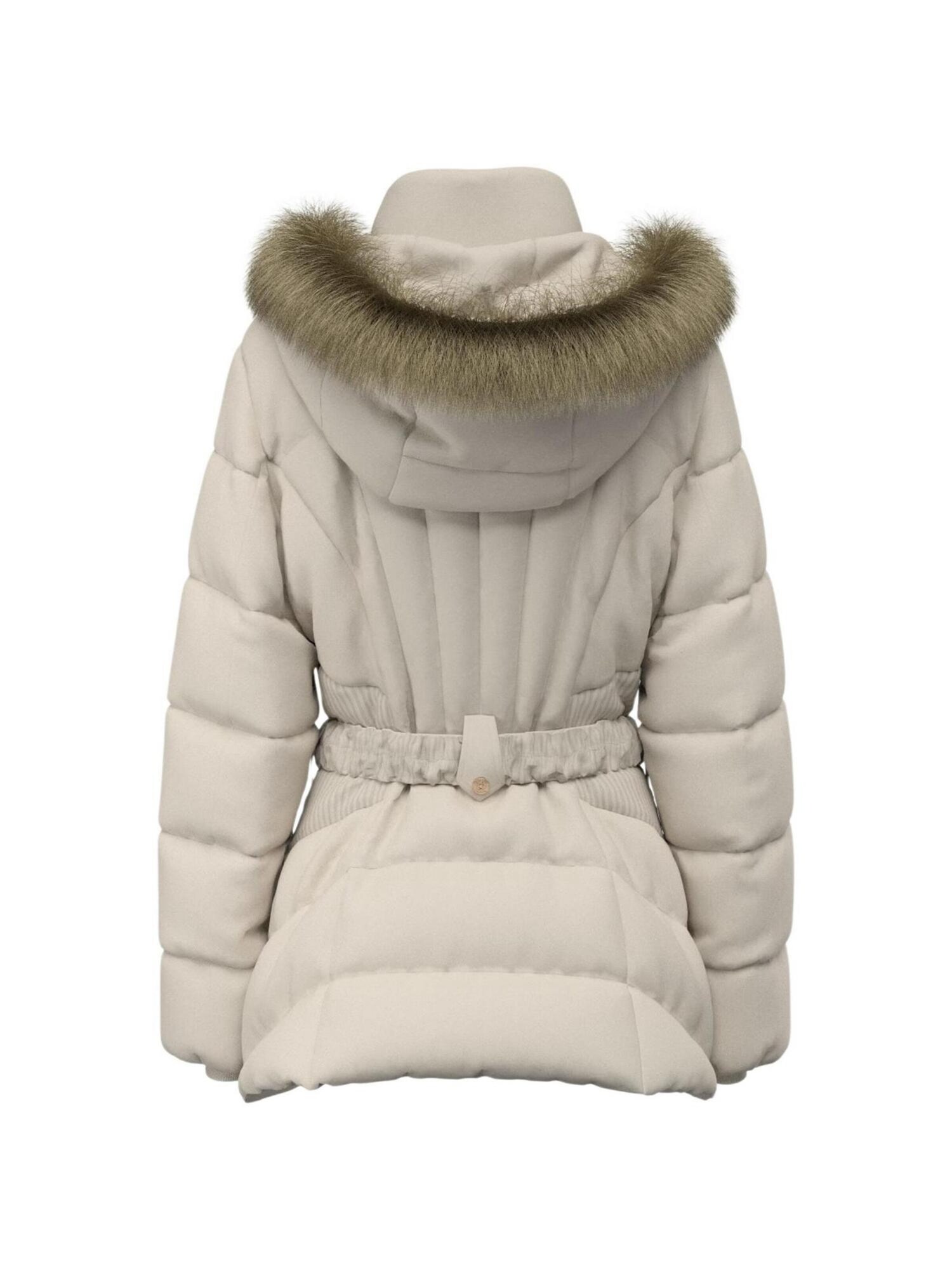 GUESS Chaqueta de invierno 'NEW MARINA SHORT REA W6BL38 W4087' beige claro – imagen 3