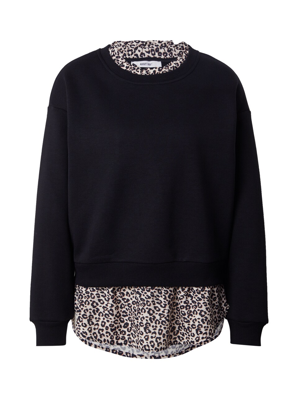 Sweatshirt 'Clara' kräm / umbra