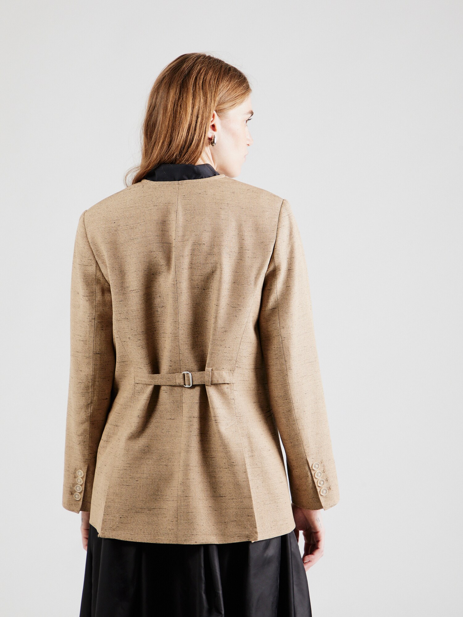 3.1 Phillip Lim Blejzer tmavobéžová (obrázok 5)