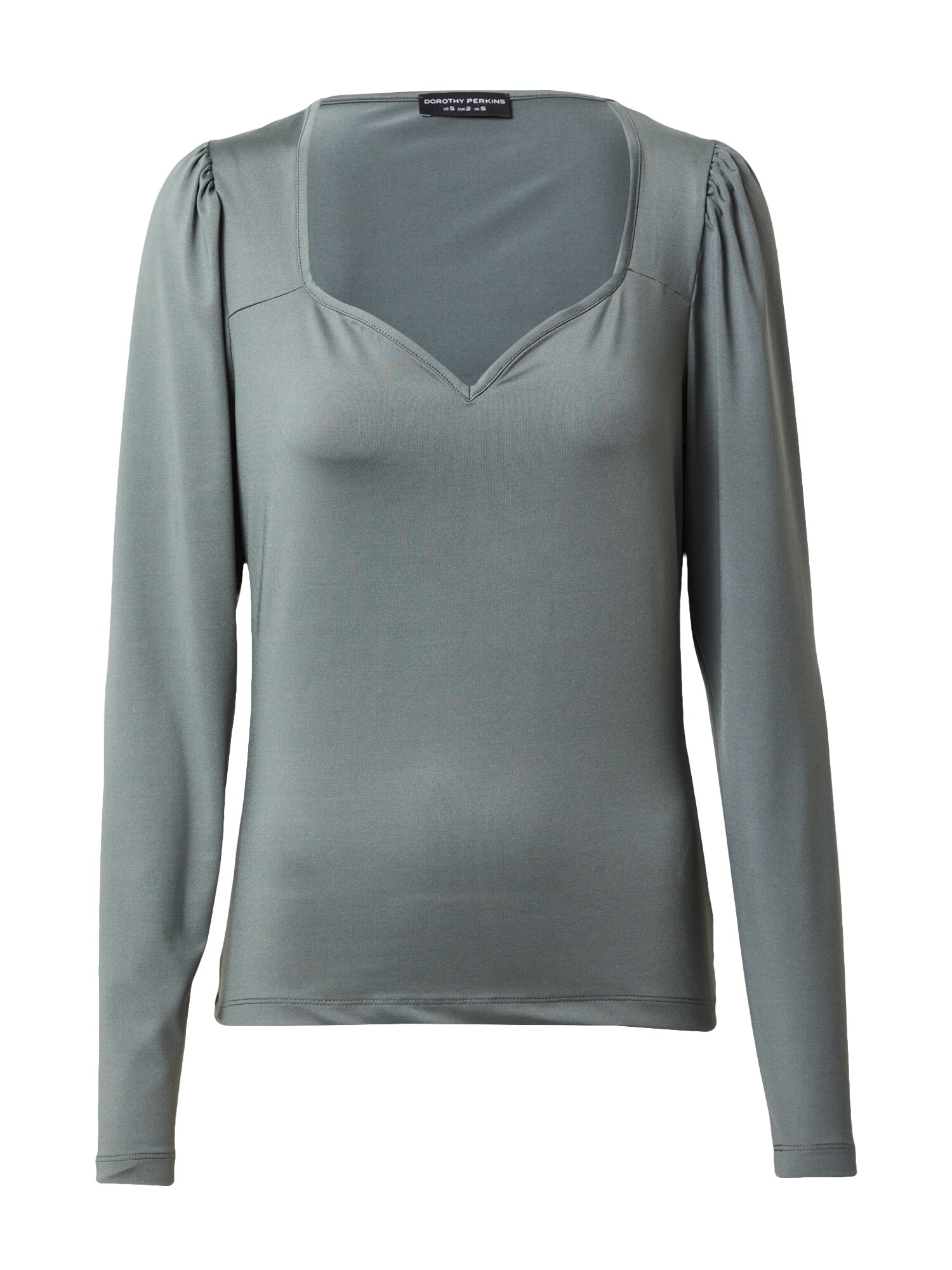 Dorothy Perkins Tričko 'Sweetheart' kaki