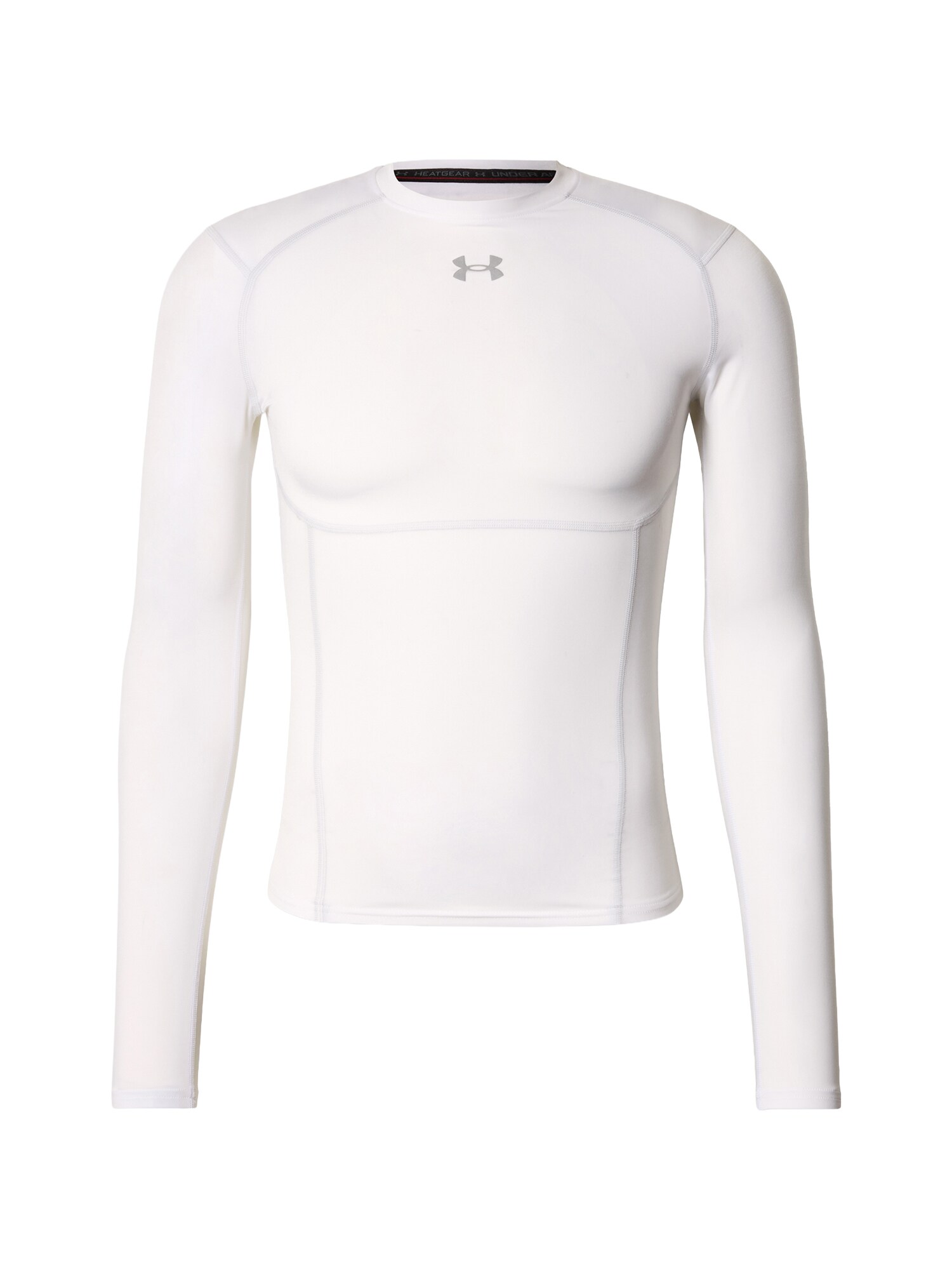 UNDER ARMOUR Funkčné tričko 'HG Elite'  sivá / biela