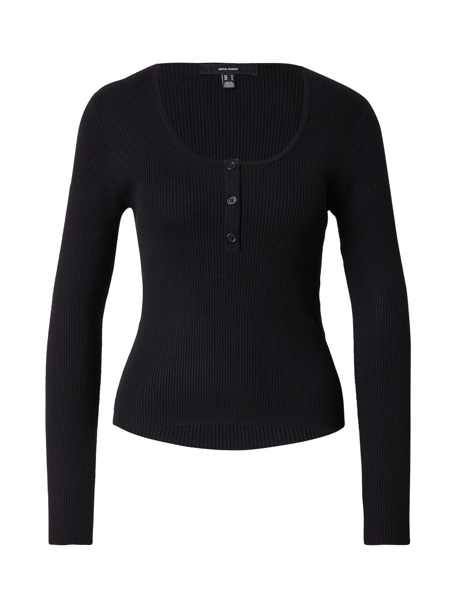 VERO MODA Sveter 'VMWILLOW'  čierna