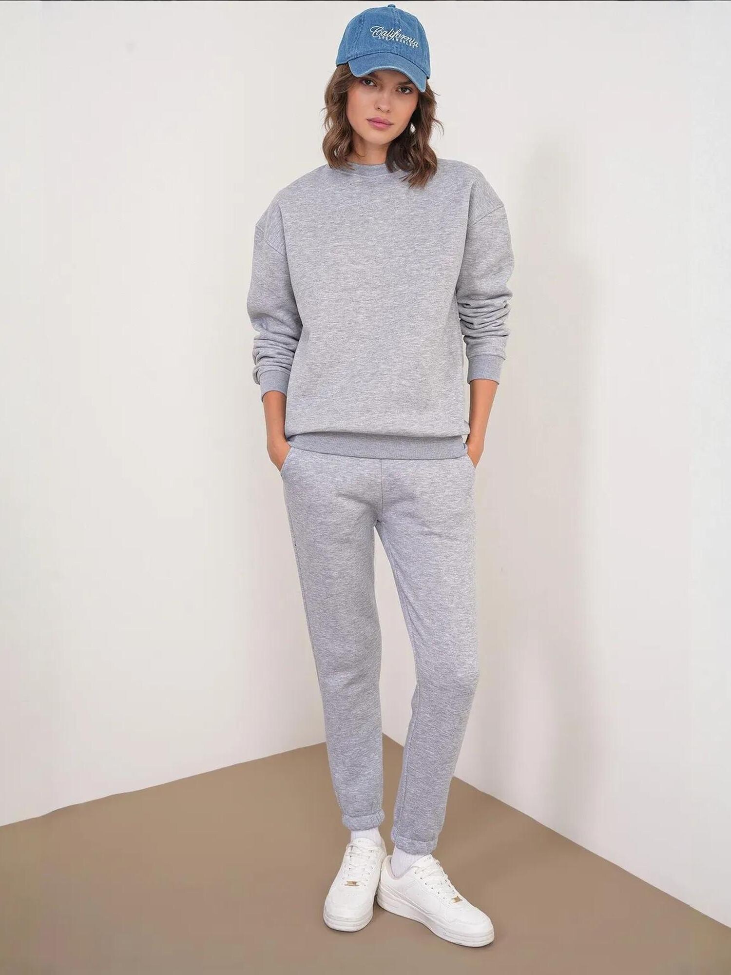 MixRay Tuta da jogging  grigio chiaro