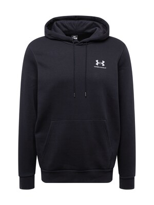 UNDER ARMOUR Camiseta deportiva 'Essential'  negro / blanco