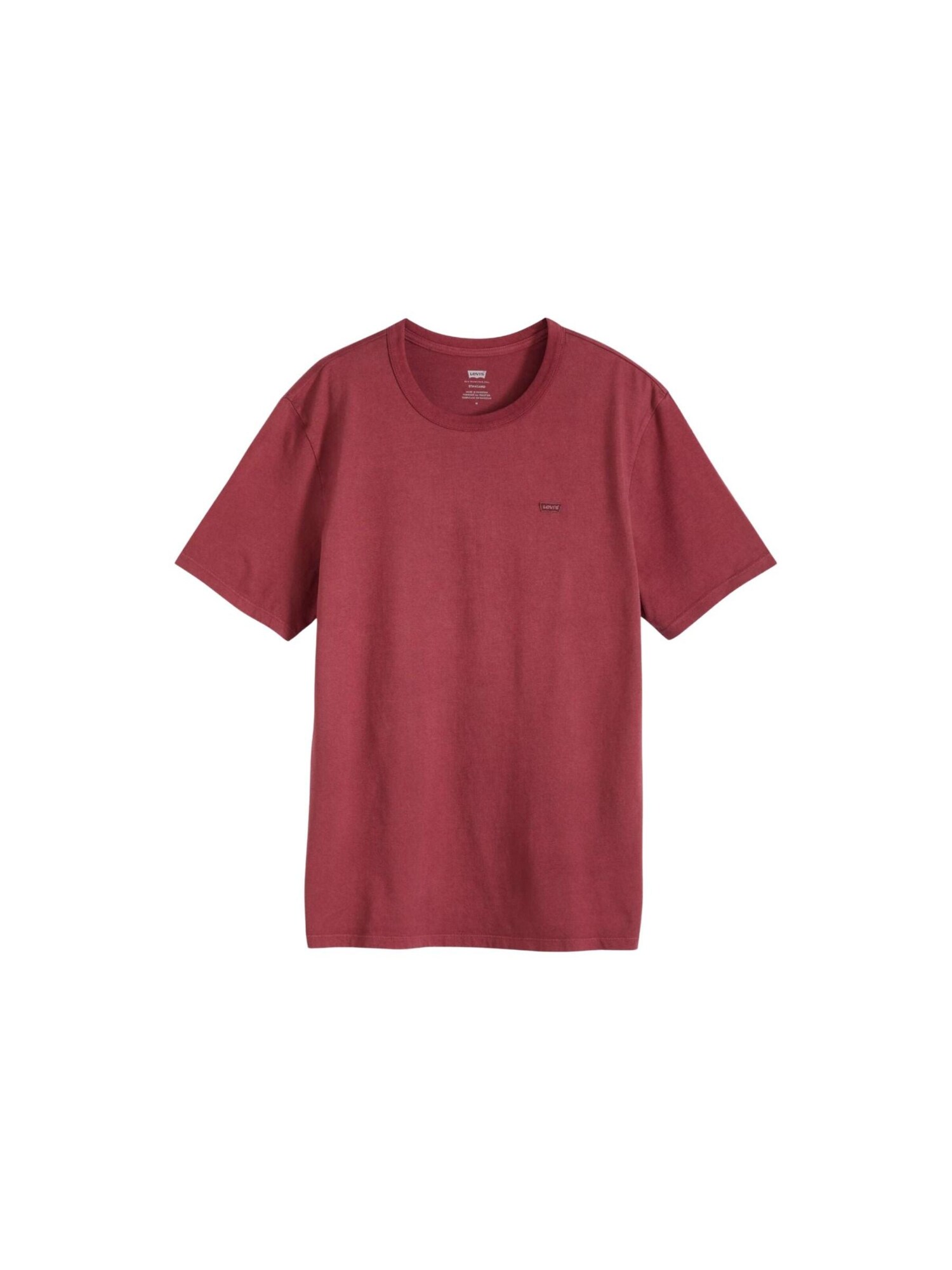 LEVI'S ® Camiseta 'LEVI'S ICON TEE GARMENT T-SHIRT' rojo oscuro