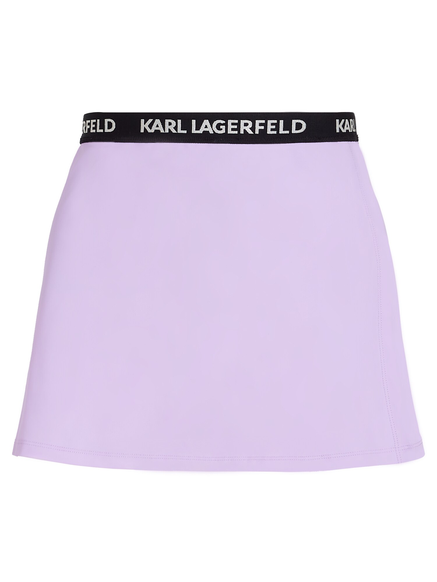 Karl Lagerfeld Sukňa  levanduľová / čierna