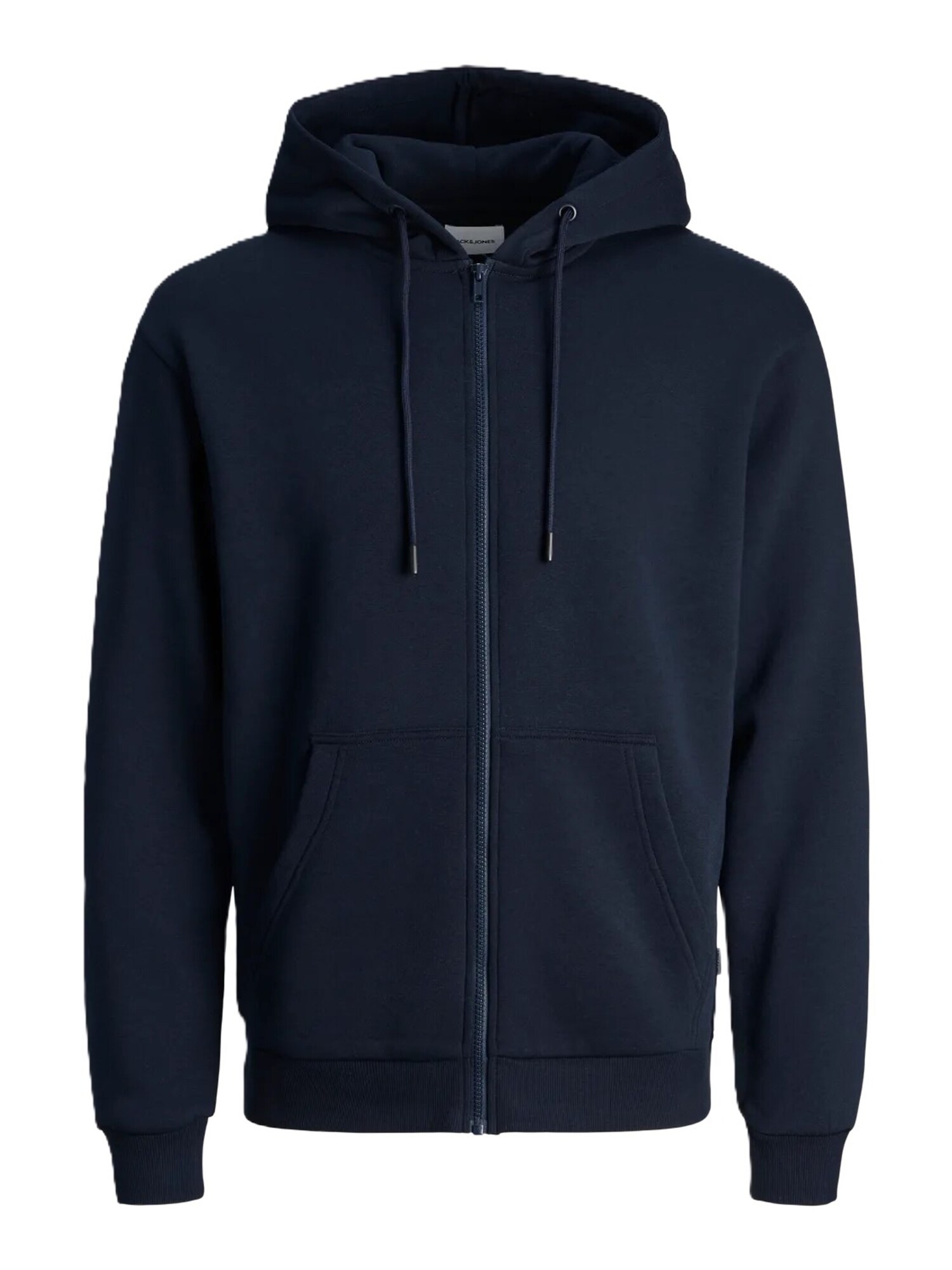 JACK & JONES Tepláková bunda 'JJEBradley'  námornícka modrá