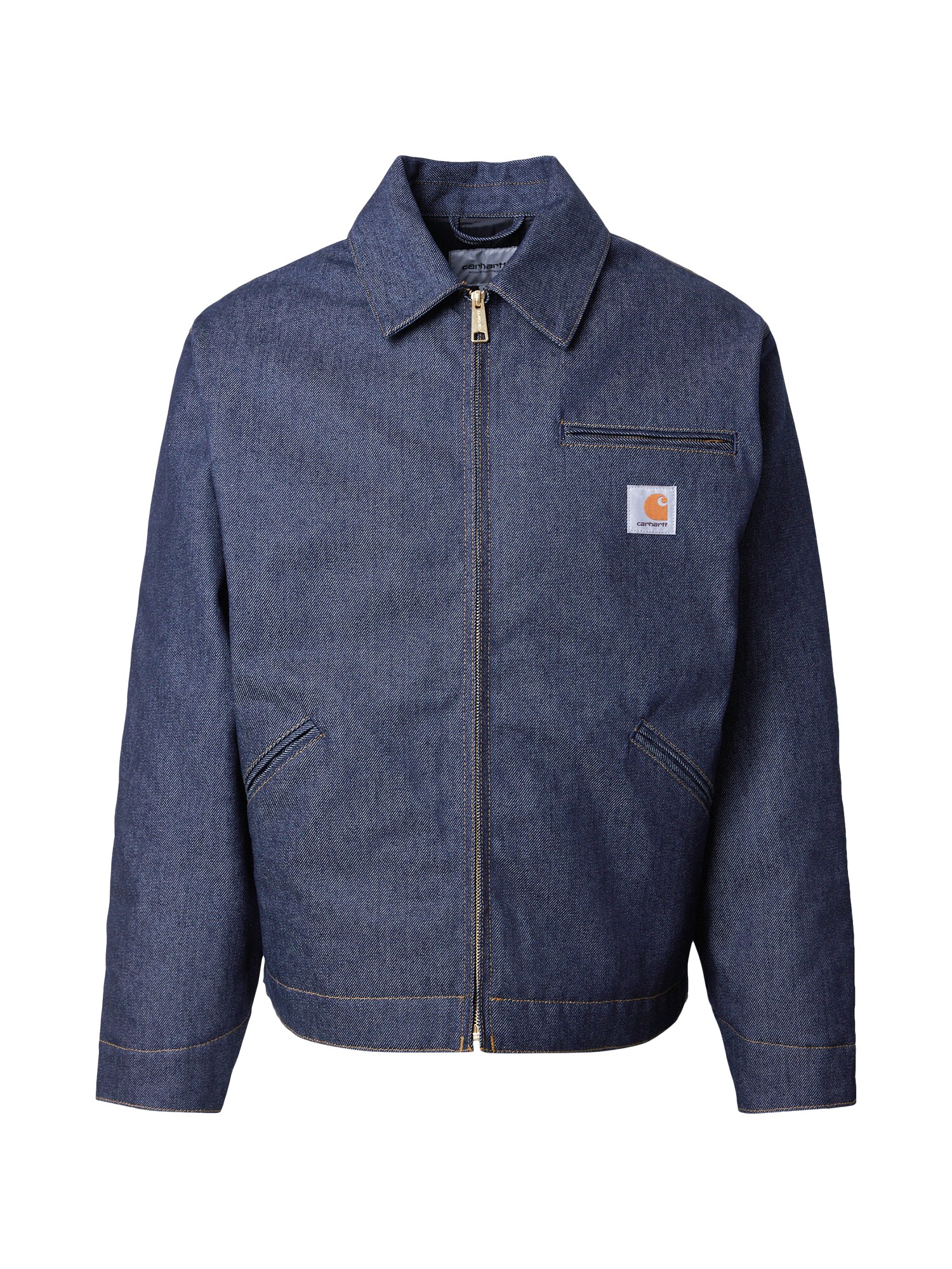 Carhartt WIP Geacă de primăvară-toamnă Detroit  albastru închis