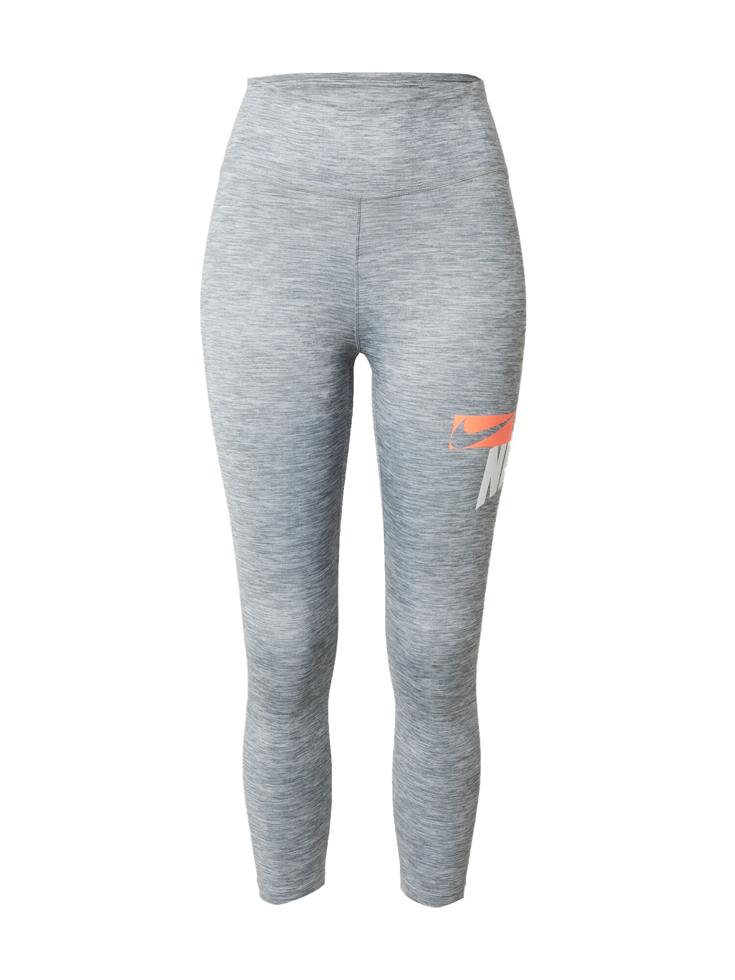 NIKE Sportinės kelnės 'One'  margai pilka / balta / koralų splava