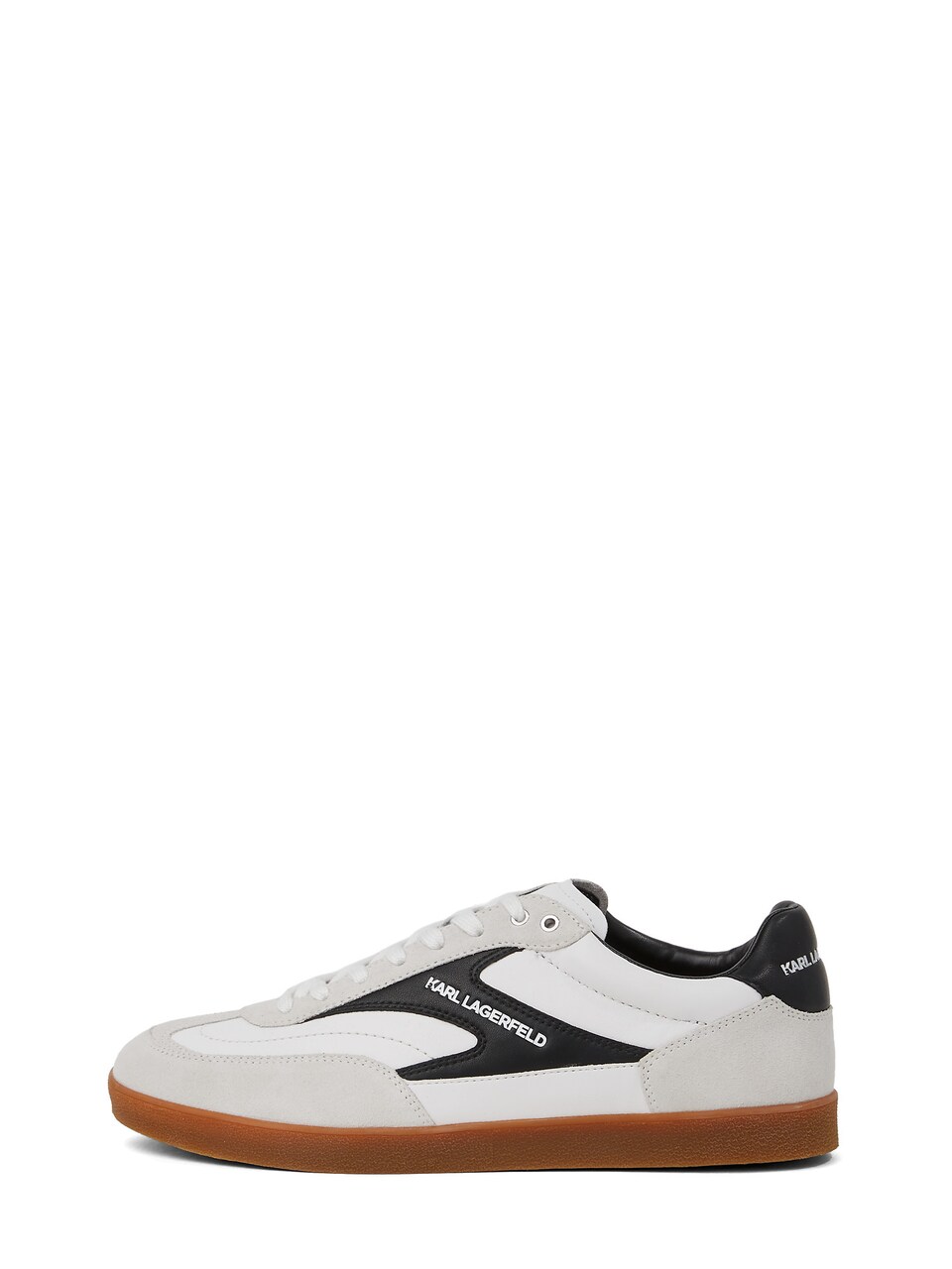 Låg sneaker ljusgrå / svart