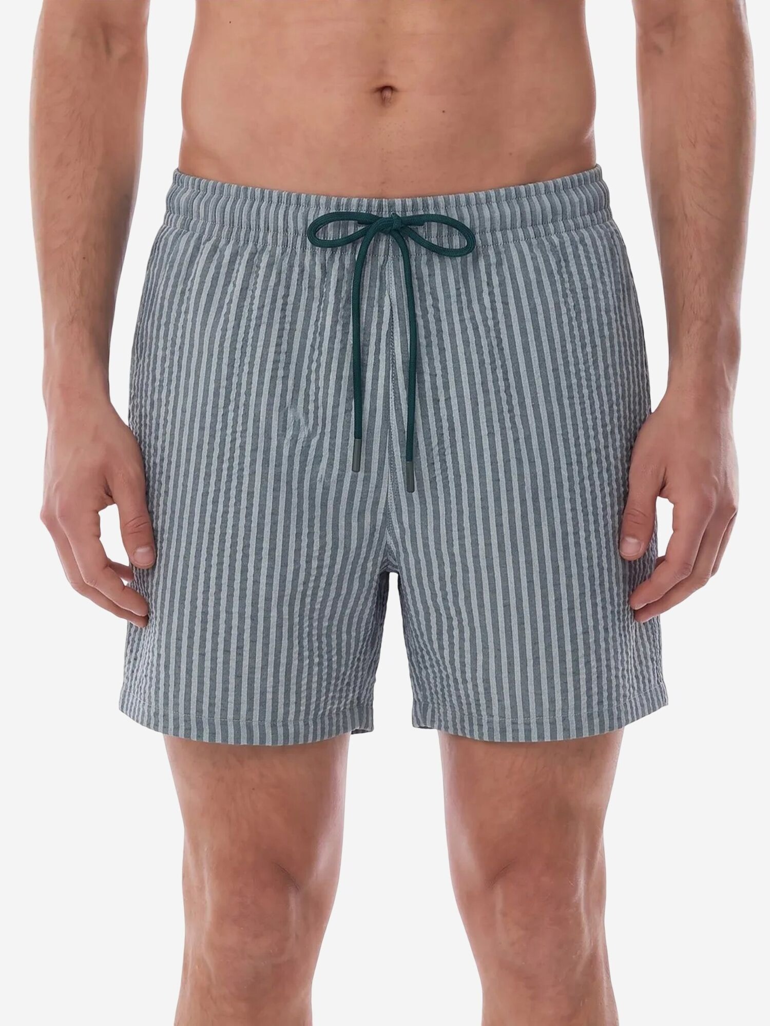 Penti Kupaće hlače 'PENTI Herren Tissue-gestreifte Shorts' siva