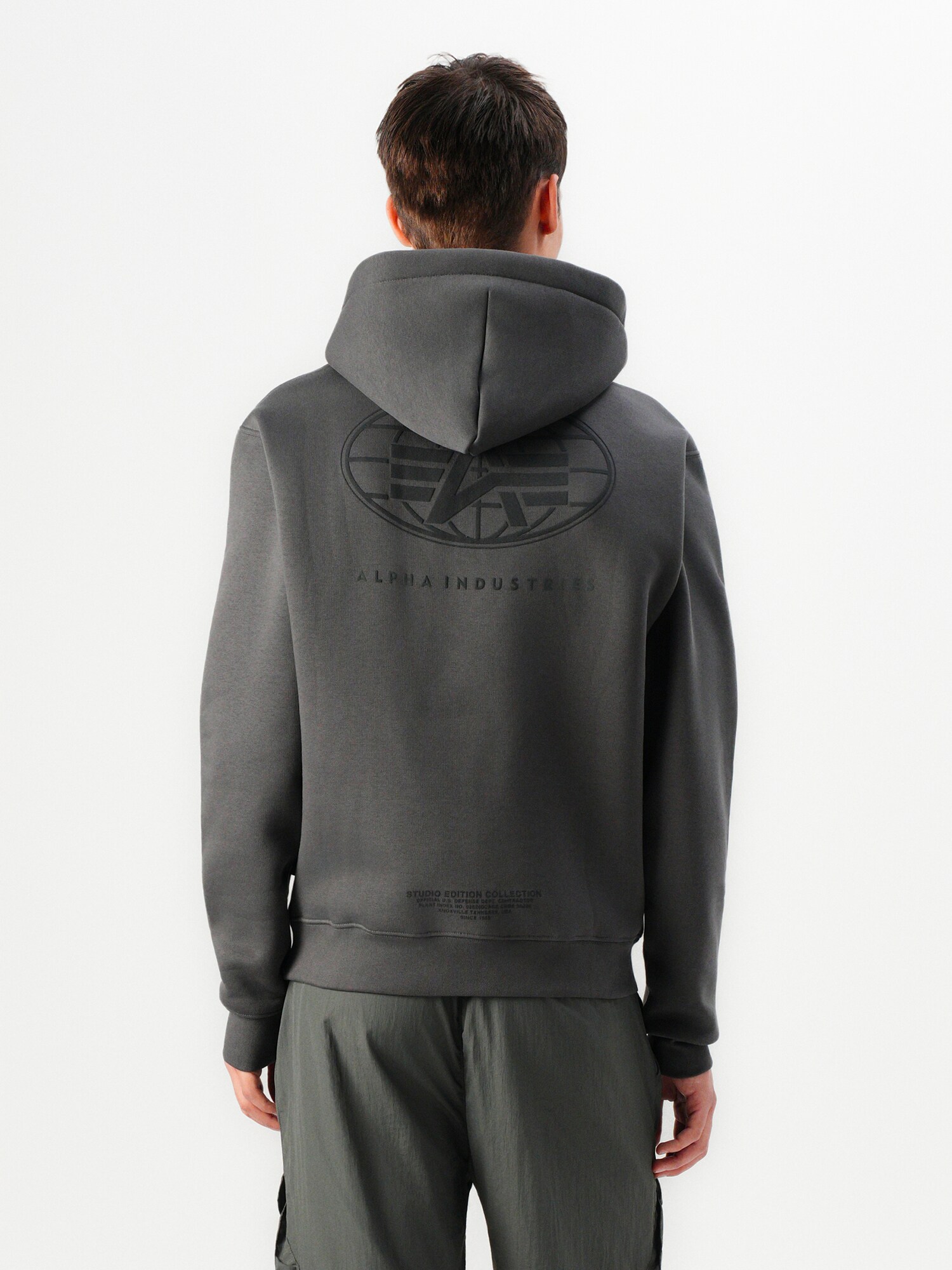 ALPHA INDUSTRIES Sudadera antracita / gris oscuro – imagen 7
