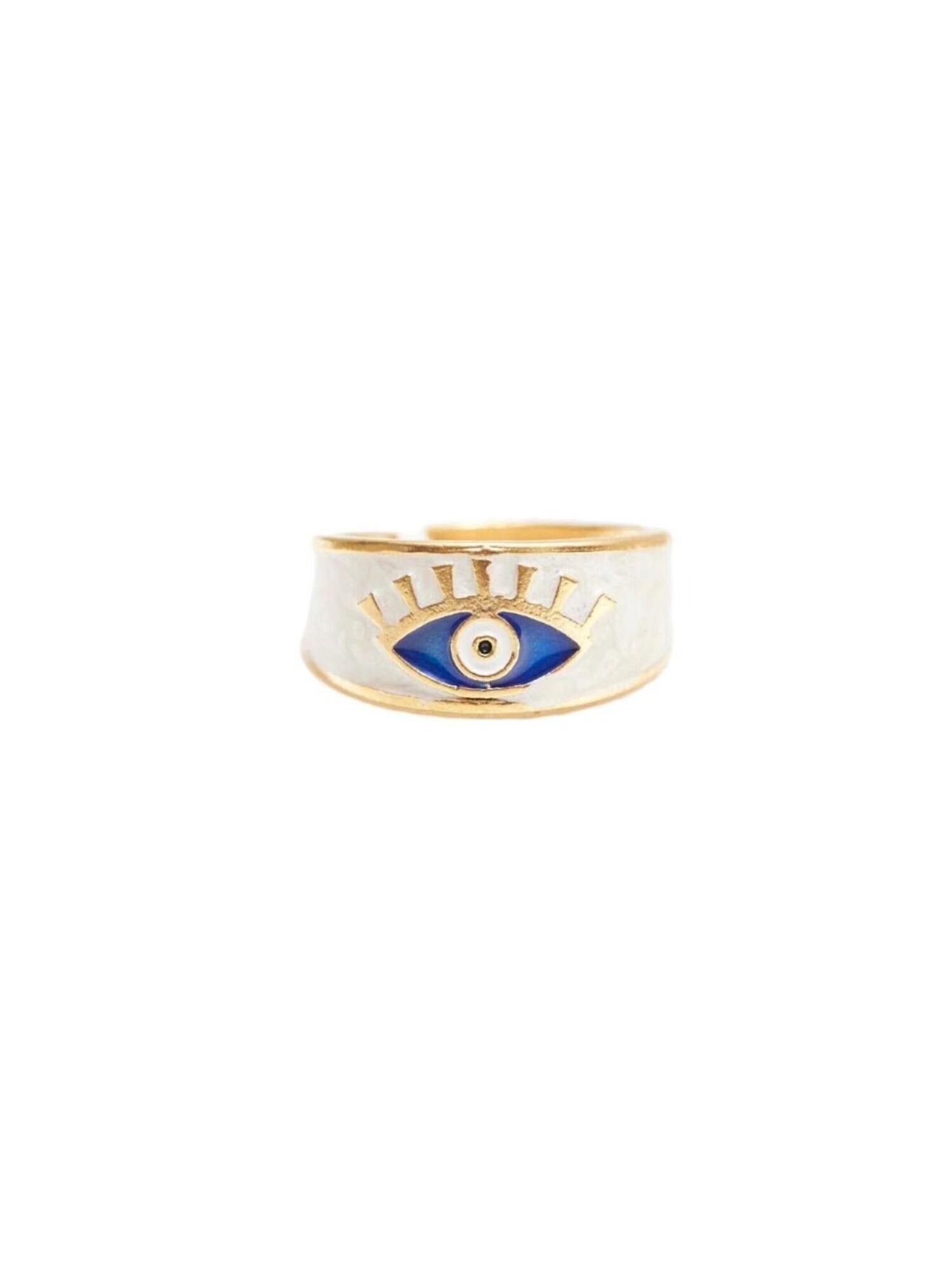 Les Reines Anello 'Eye of Aegean'  oro