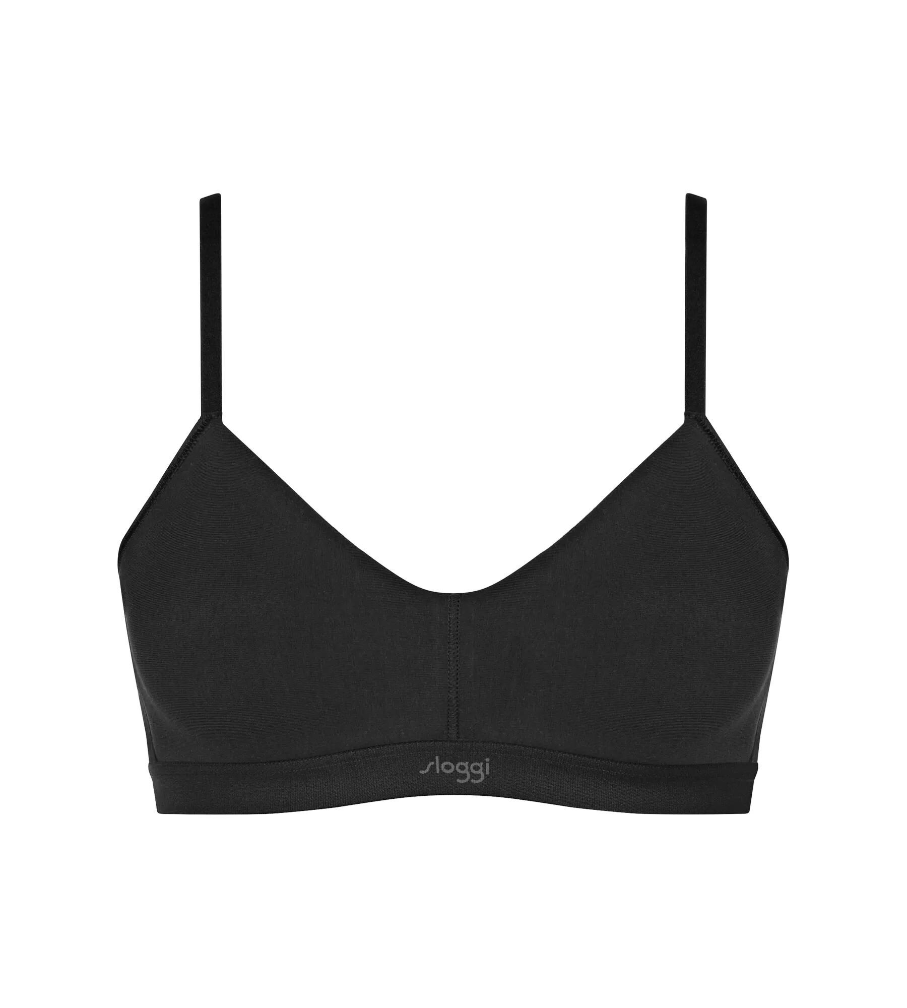 SLOGGI Sutien Ever Ease  gri argintiu / negru