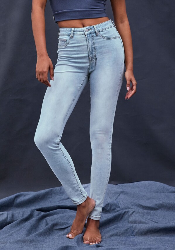 LASCANA, Jeggings, kék, 5 kép a 5 közül