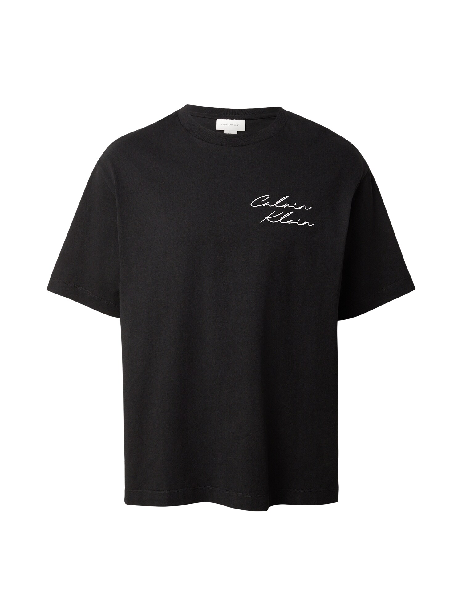 Calvin Klein Jeans Tricou '16S APRIL'  negru / alb