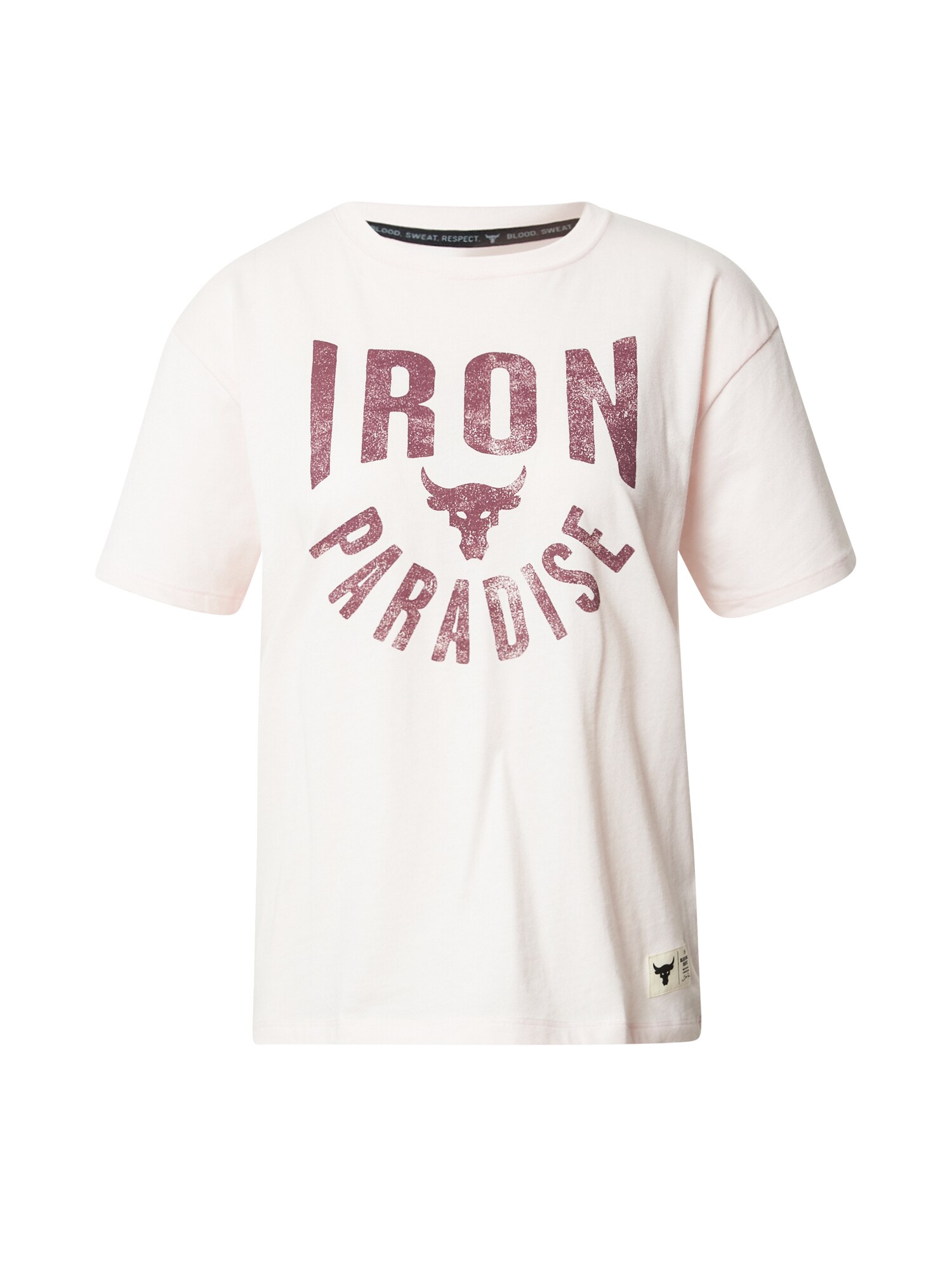 UNDER ARMOUR Sportiniai marškinėliai 'Project'  rožinė / pudros spalva