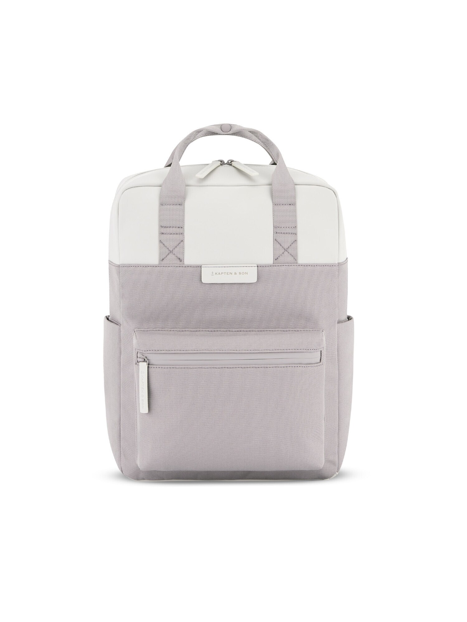 Kapten & Son Rucsac Bergen Pro gri deschis / mov liliachiu