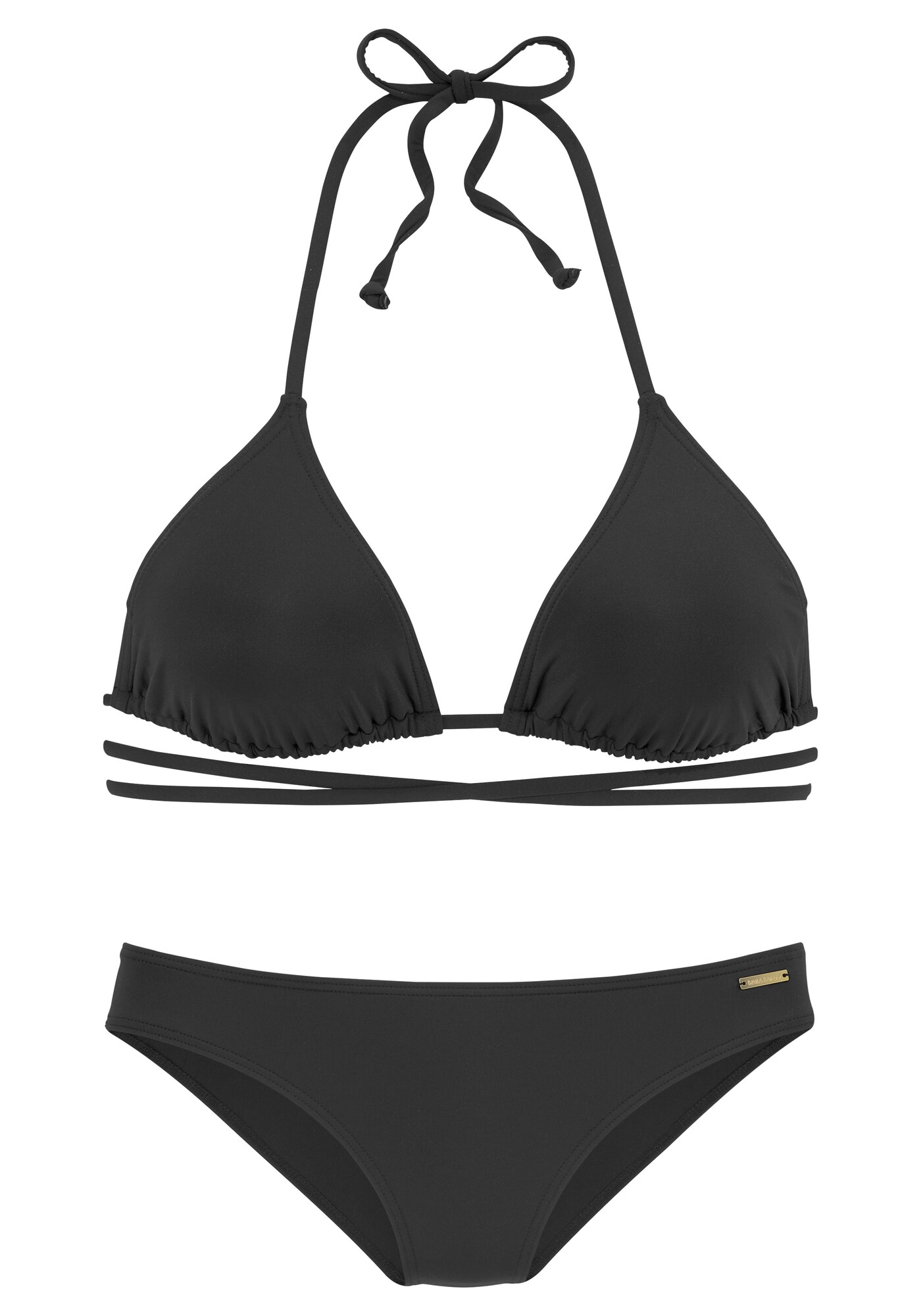 BRUNO BANANI Bikiny  čierna
