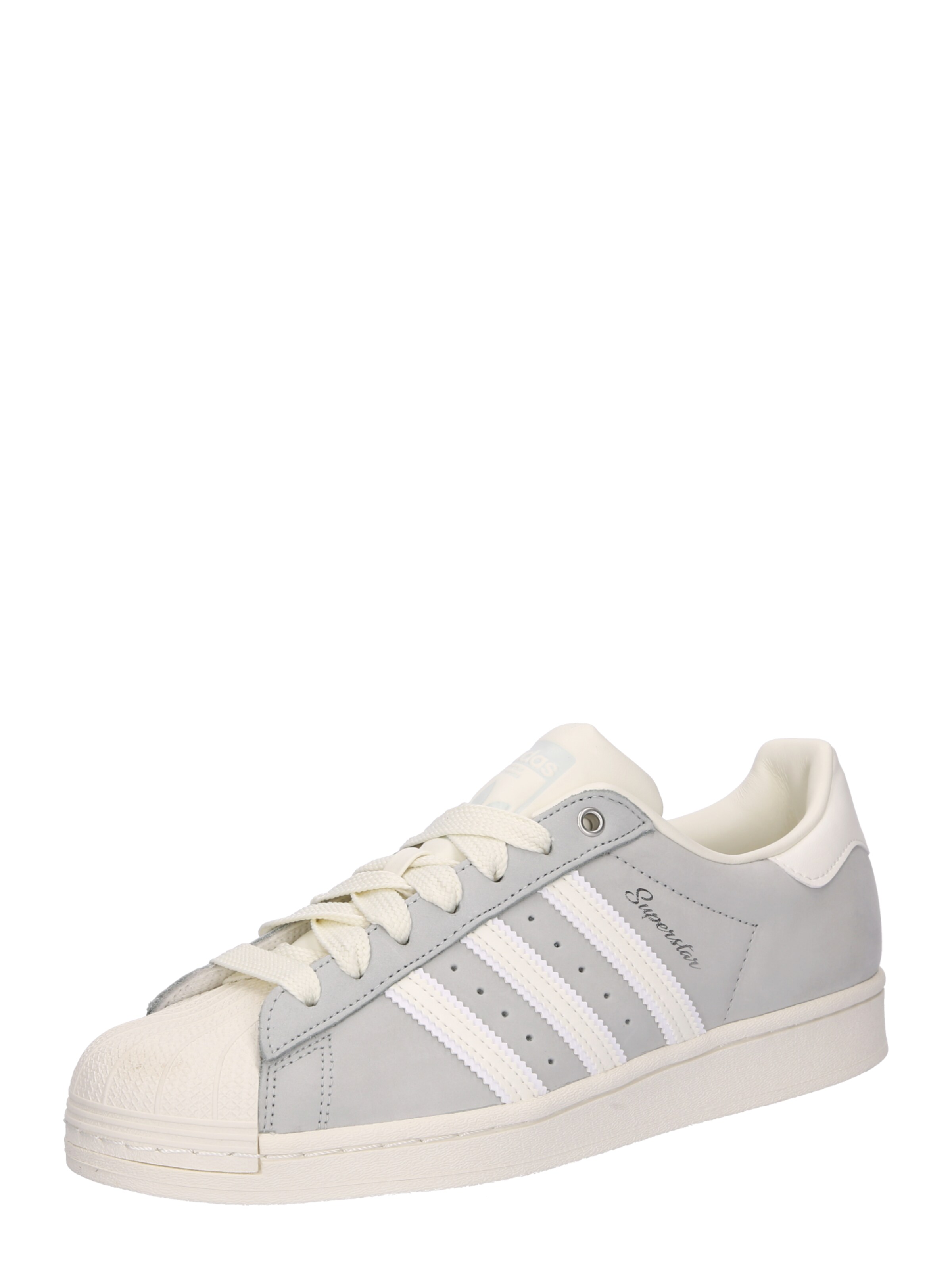 ADIDAS ORIGINALS Niske tenisice 'SUPERSTAR'  siva / bijela