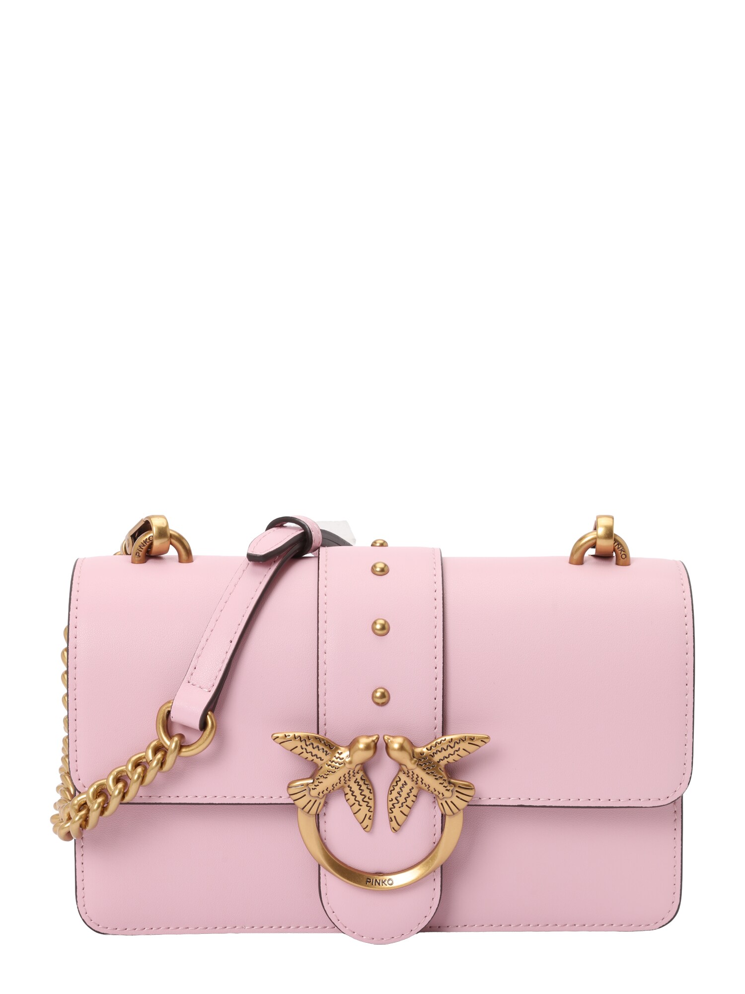 PINKO Geantă de umăr Love  auriu / roz