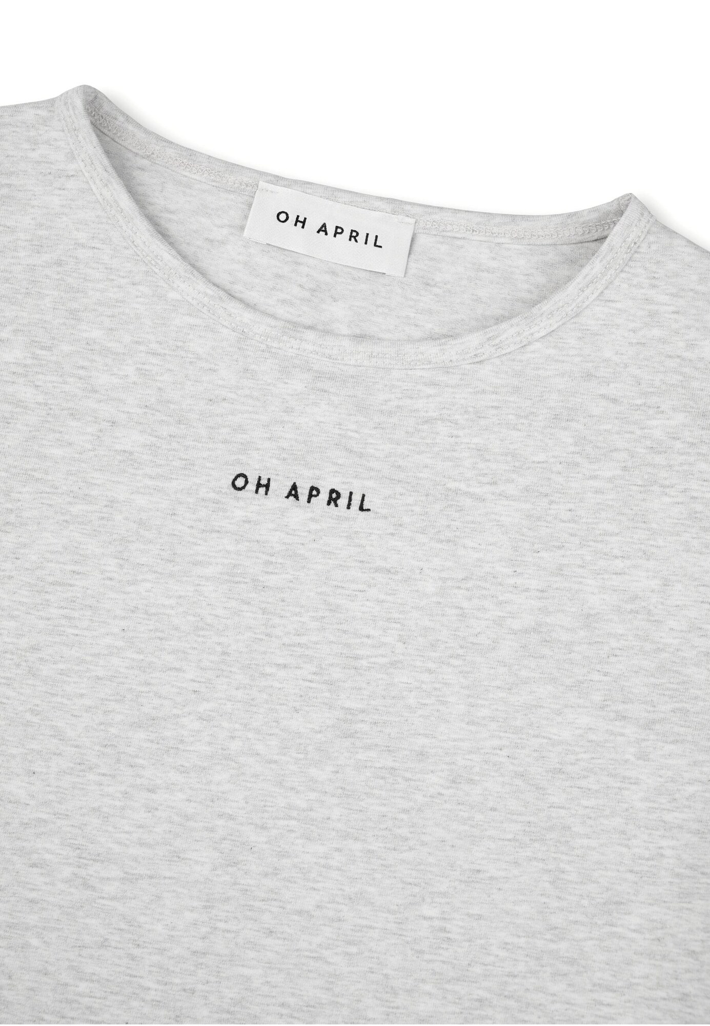 OH APRIL Póló 'Ica'  szürke / fekete termék 2. képe