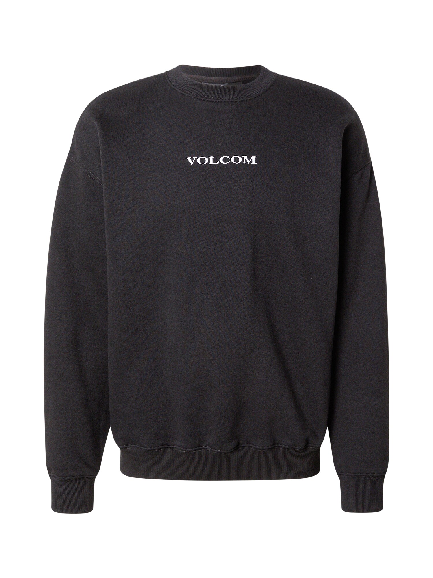 Volcom Bluză de molton  negru / alb
