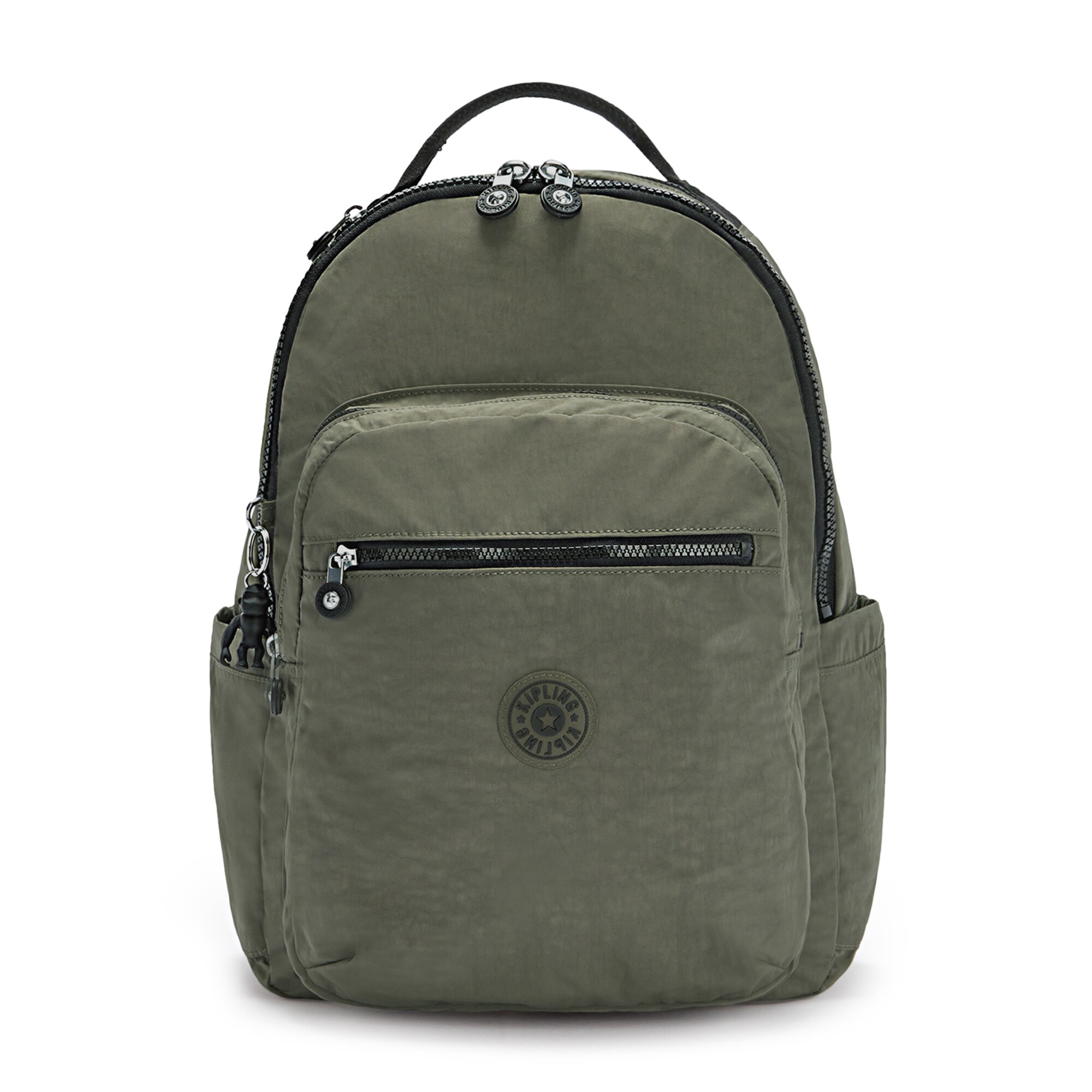 KIPLING Rucsac Seoul  kaki / negru