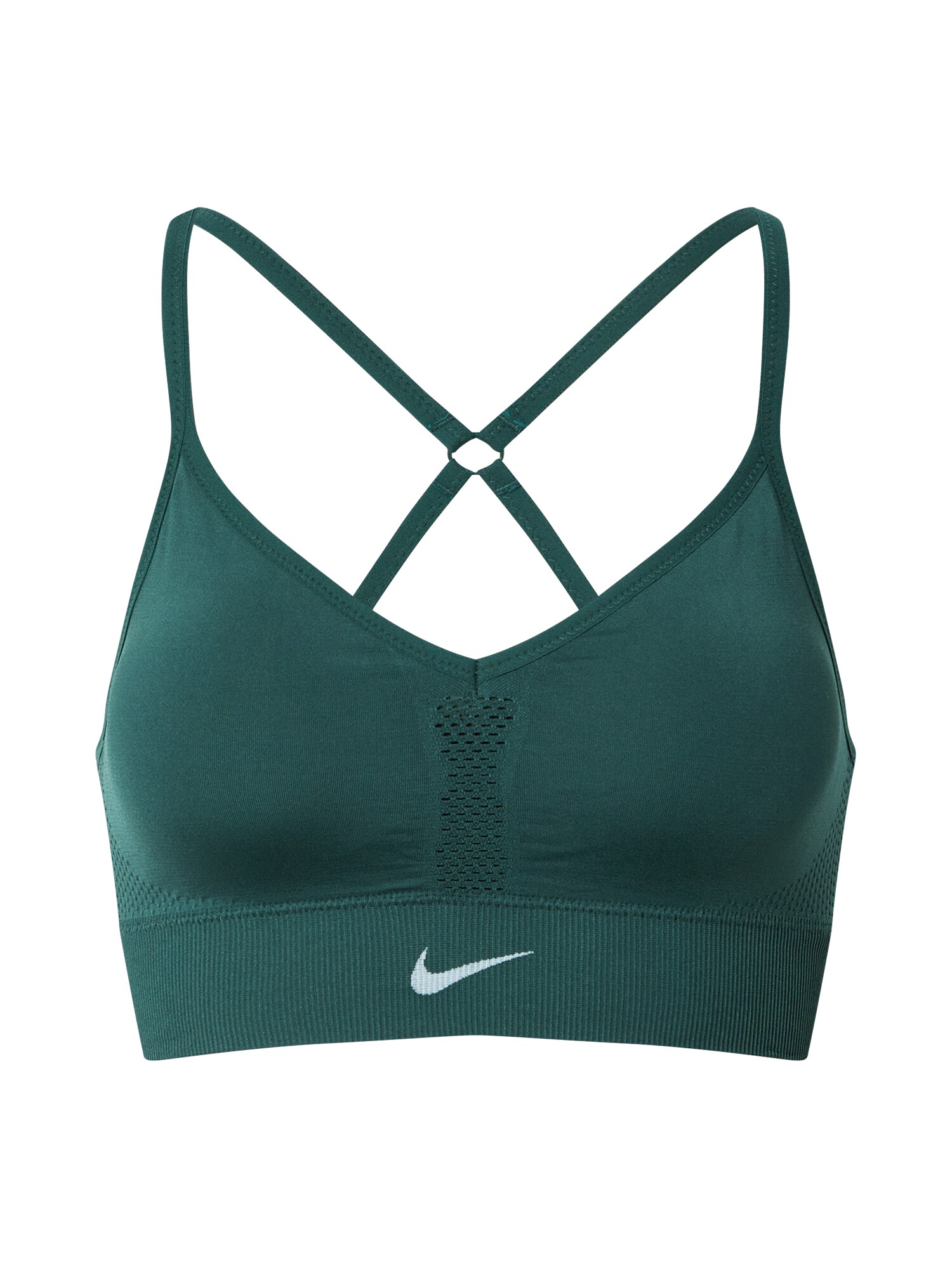 NIKE Sportinė liemenėlė  tamsiai žalia
