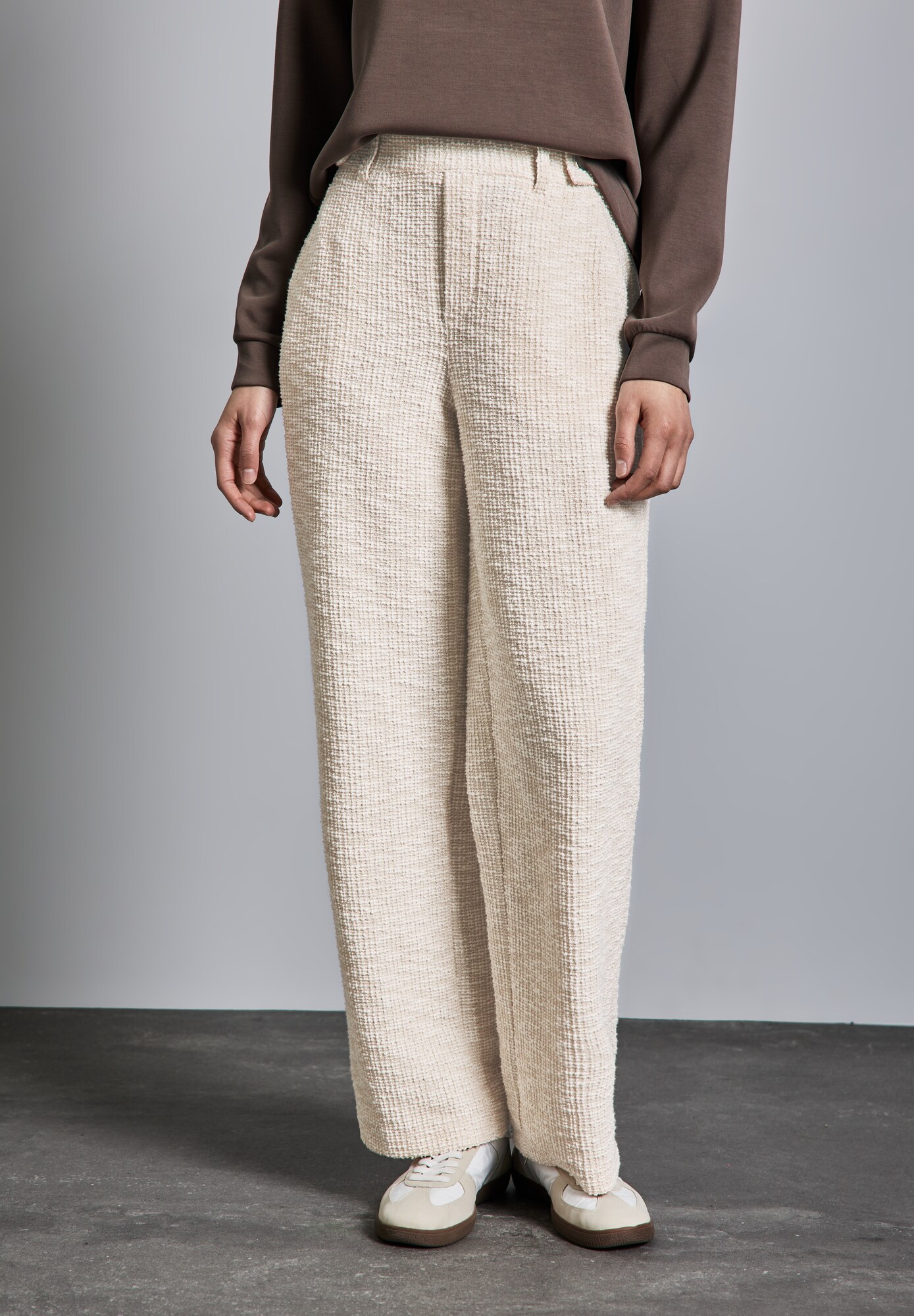 Thumbnail - STREET ONE Boucl Straight Leg Hose